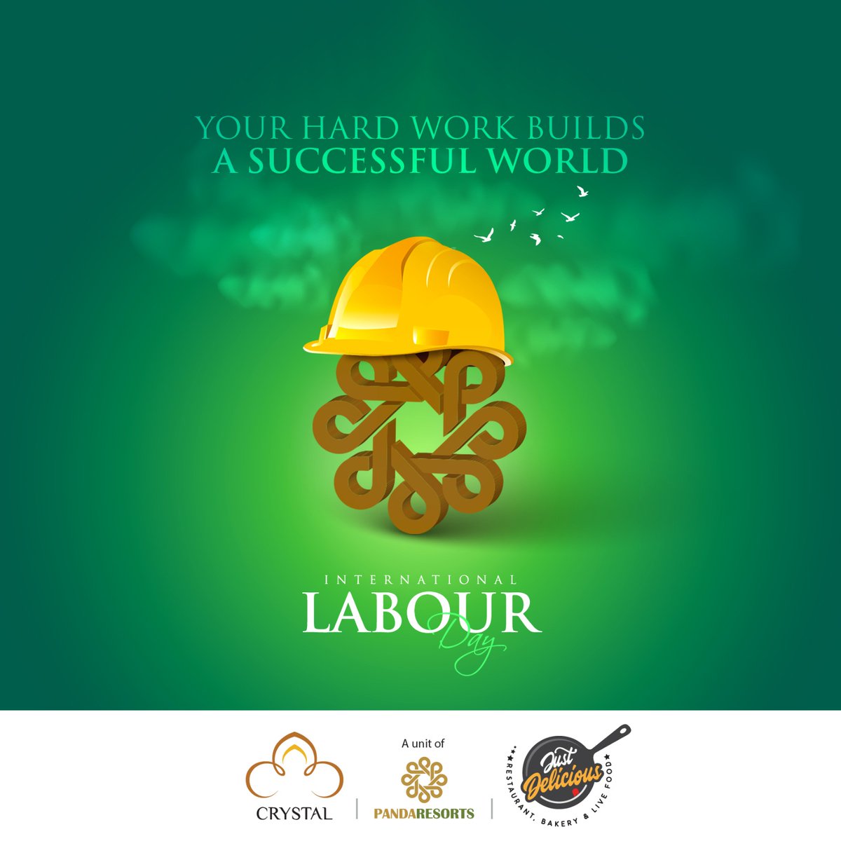 Recognizing the dedication and resilience of workers everywhere. 

Happy Labour Day! 🌍💪 

#ILD2024 #InternationalLabourDay #LabourDay2024 #labourday #MayDay2024 #mayday #Labour #dedication #CrystalCrown #PandaResorts #JustDelicious