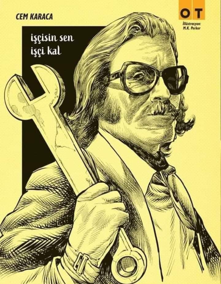 Gönlüme bir ateş düştü yanar ha yanar yanar Ümit gönlümün ekmeği umar ha umar umar Elleri ak yumuk yumuk ojeli tırnakları Nerelere gizlesin şu avcum nasırları... #CemKaraca #İşçisinSenİşçiKal #1Mayıs İşçi ve Emekçi bayramı