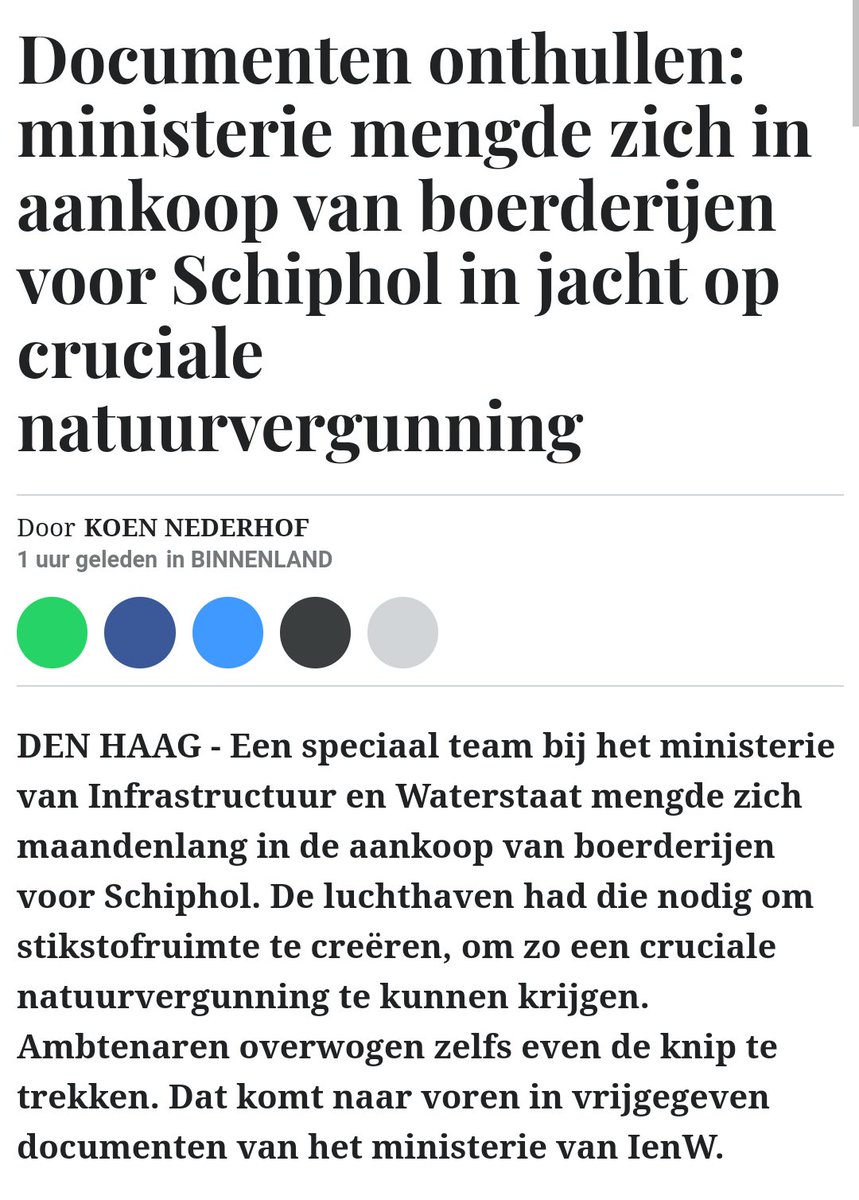 @oudeisoudeis De beerput is open en de krimp komt dichterbij! Burgers kijken uit naar komende rechtzaken. #MakeThemPay 
#krimpSchipholisComing #klmisgoingDown #KilltheHub❌✈️❌
#stikstofcrisis #vliegterreur #crimineleoverheid 👇