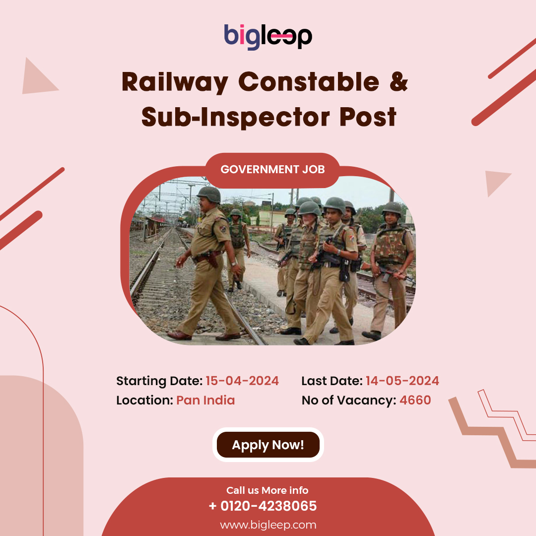 Fuel Your Future with Railway Jobs 🚄 Connect to Exciting Opportunities Hiring Now: Railway Constable & Sub-Inspector Post Apply Now: Railway Recruitment Board (Ministry Of Railway) #RailwayJobs #constable #SubInspector #highcourtjobs #governmentjobs #PublicServiceDelivery