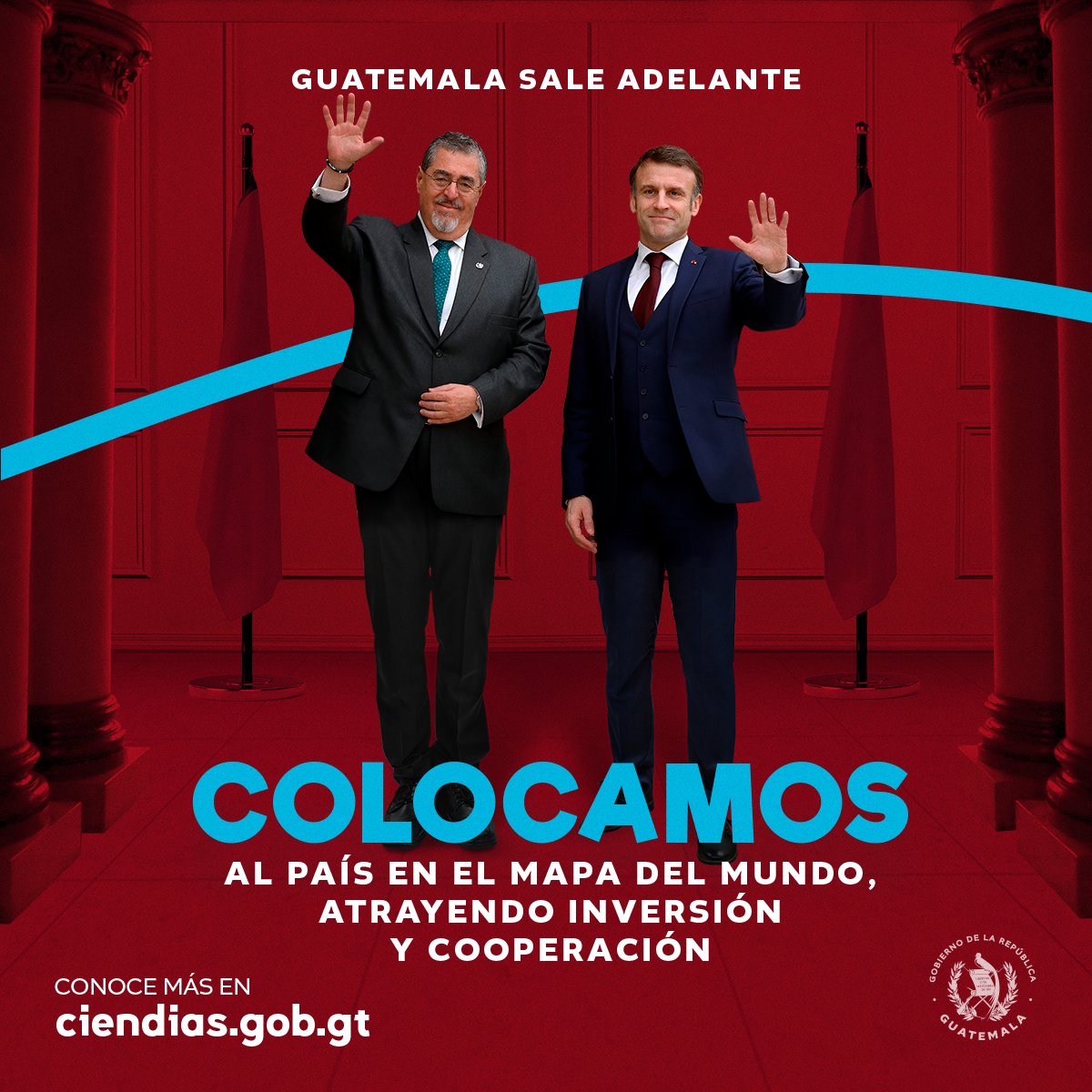 Guatemala vuelve a ser un país atractivo para la inversión para el desarrollo. Con buenas relaciones internacionales, Guatemala sale adelante.