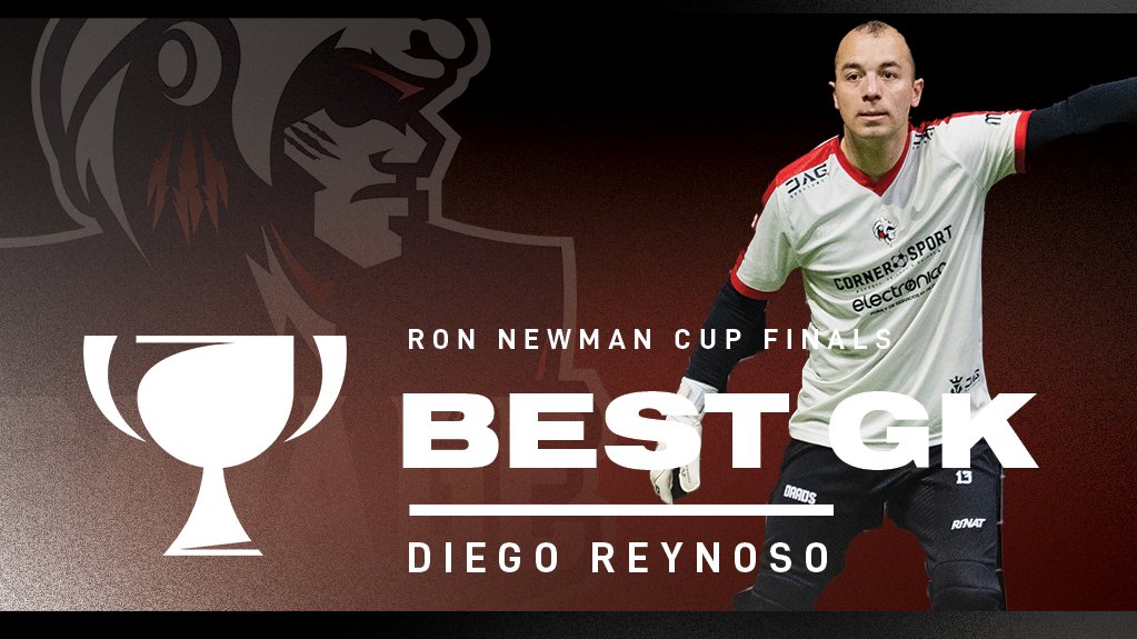 Congratulations to the winners of the Ron Newman Cup Finals individual awards! MVP: Hugo Puentes (@SavageCUU) Best GK: Diego Reynoso (@SavageCUU)