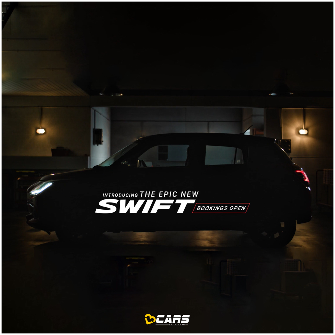 #Maruti #Suzuki #Swift Officially #BookingsOpen For A Token Amount ₹11,000
.
What We Know
- 15% more mileage than the 2023 Swift
- New 1.2L 3-cylinder mild-hybrid engine
- 6 airbags as standard
- 9-inch infotainment system
- Wireless charger

- Launch in May 2024

#V3Cars