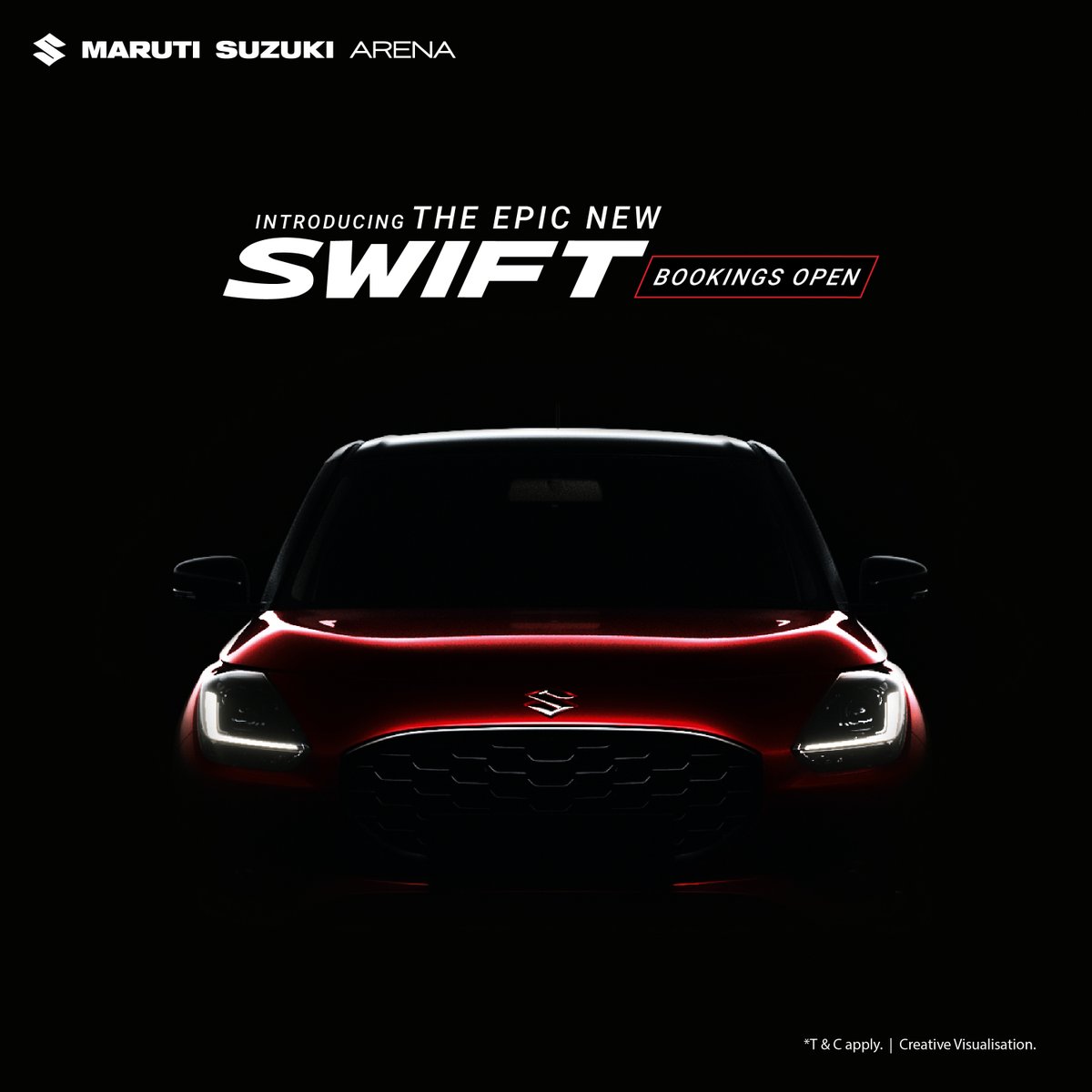 19 years ago, the SWIFT started a driving revolution. And today, it's a cultural icon. It's time to fall back in love with driving with the Epic New SWIFT. 
#EpicNewSwift #MarutiSuzukiArena #BookingsOpen