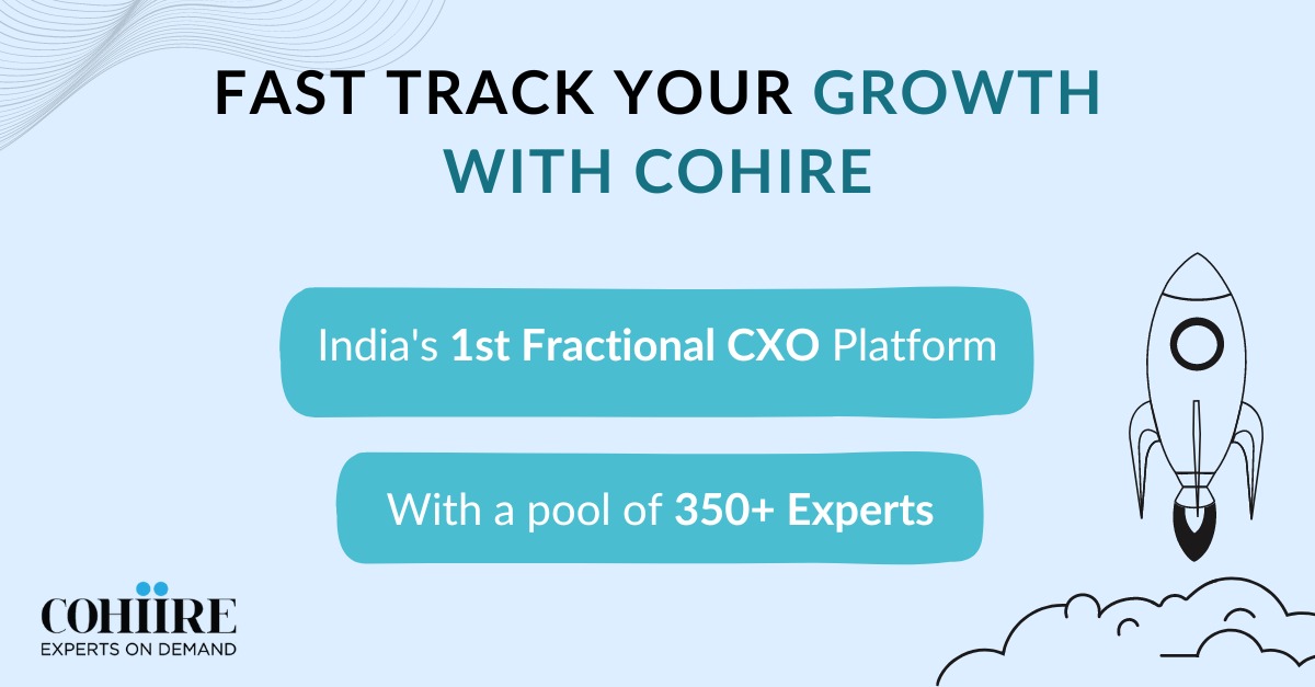 COHIRE1's tweet image. As India&apos;s 1st Fractional CXO platform, COHIRE connects organizations with the expertise they need, embodying the essence of agility and strategic foresight in leadership solutions.

#cxo #cxoinsights #leadership #growth #organization