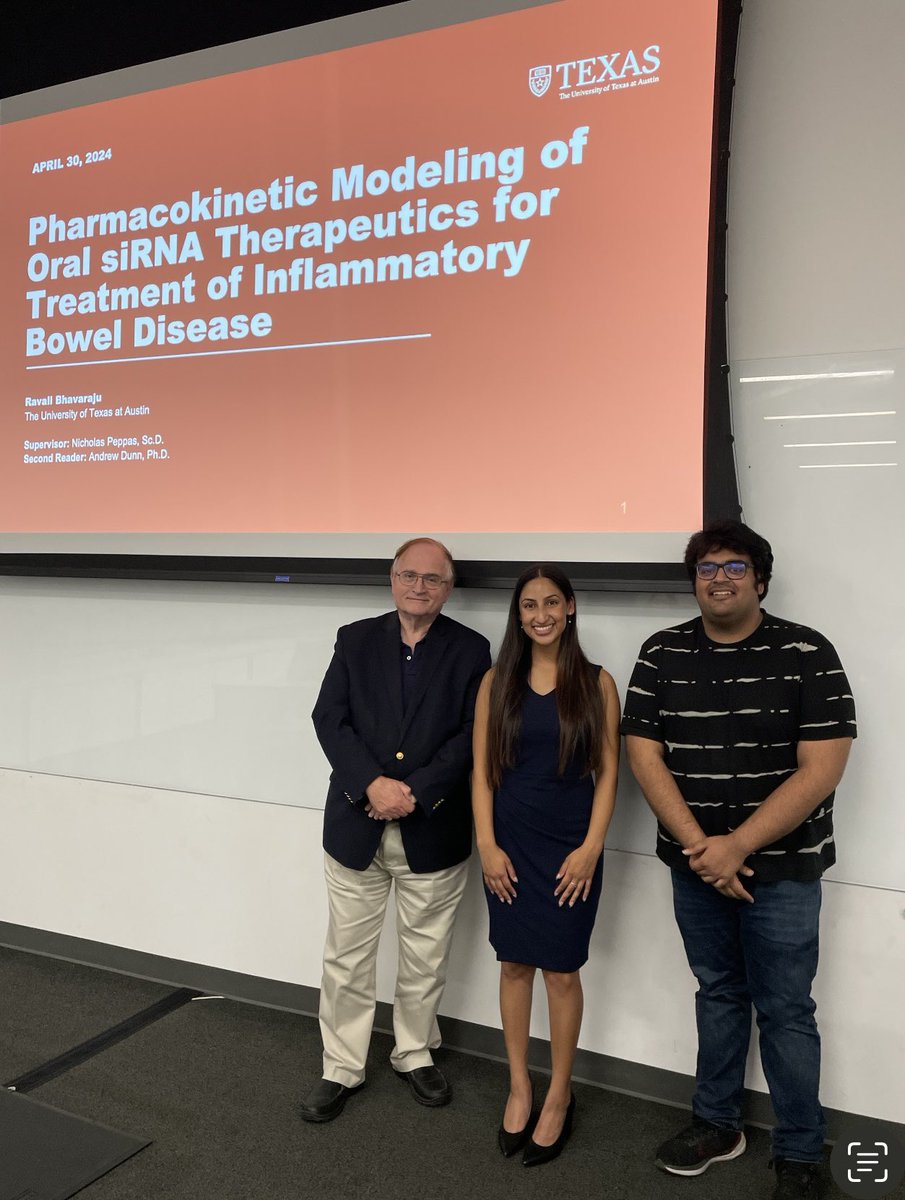 A new star is born! Ravali Bhavaraju gave an exceptional presentation of her thesis today. Great @UTBiomedical researcher. And now, after graduation, she will be with Emerson in Texas and Singapore. Congratulations. Thesis will be published soon.