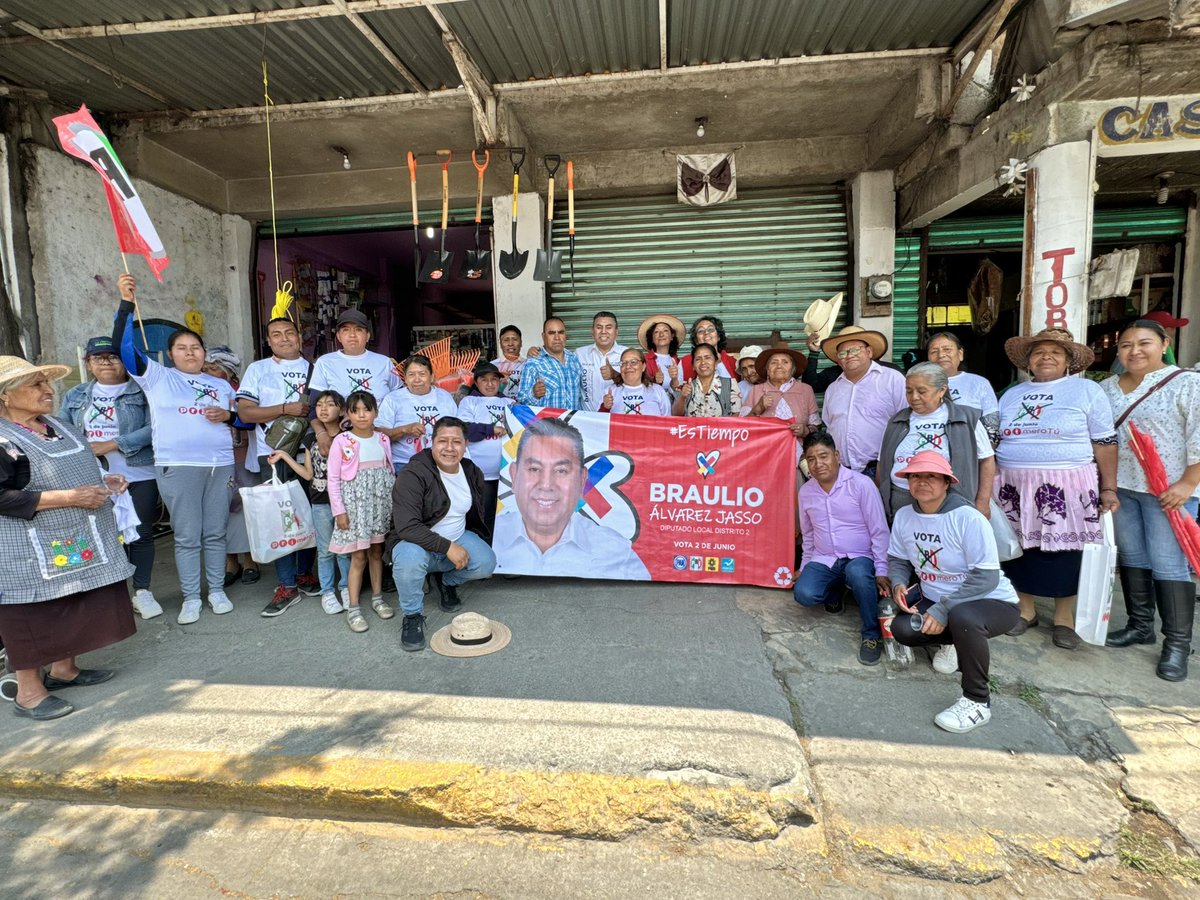 braulioalvarezj's tweet photo. #EsTiempo…
De más iluminación, seguridad, mejores calles e impulso a los microempresarios de #SanCristóbalHuichochitlan.
#Distrito2Toluca https://t.co/KYkLagwt6X