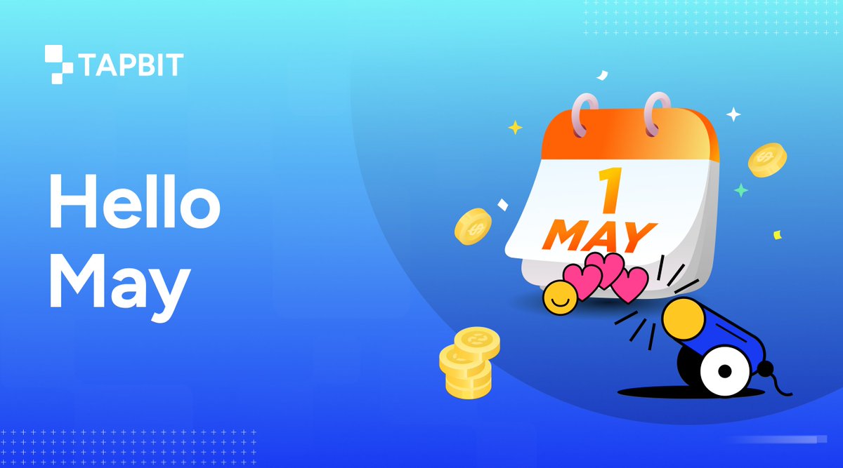 Happy May! 🌸☘️ 🔮Describe Your May #Crypto Market Predictions in Emojis!! 💰Select 5 winners to share 50 USDT, end by May 6 #Tapbit #HappyMay #Crypto