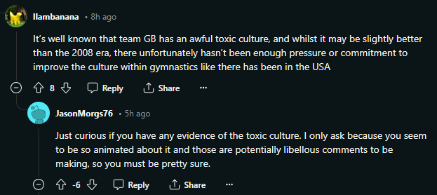 A reminder that you can read all 300+ pages of the Whyte Review in mistreatment and culture in British Gymnastics for yourself.

sportengland.org/guidance-and-s…
