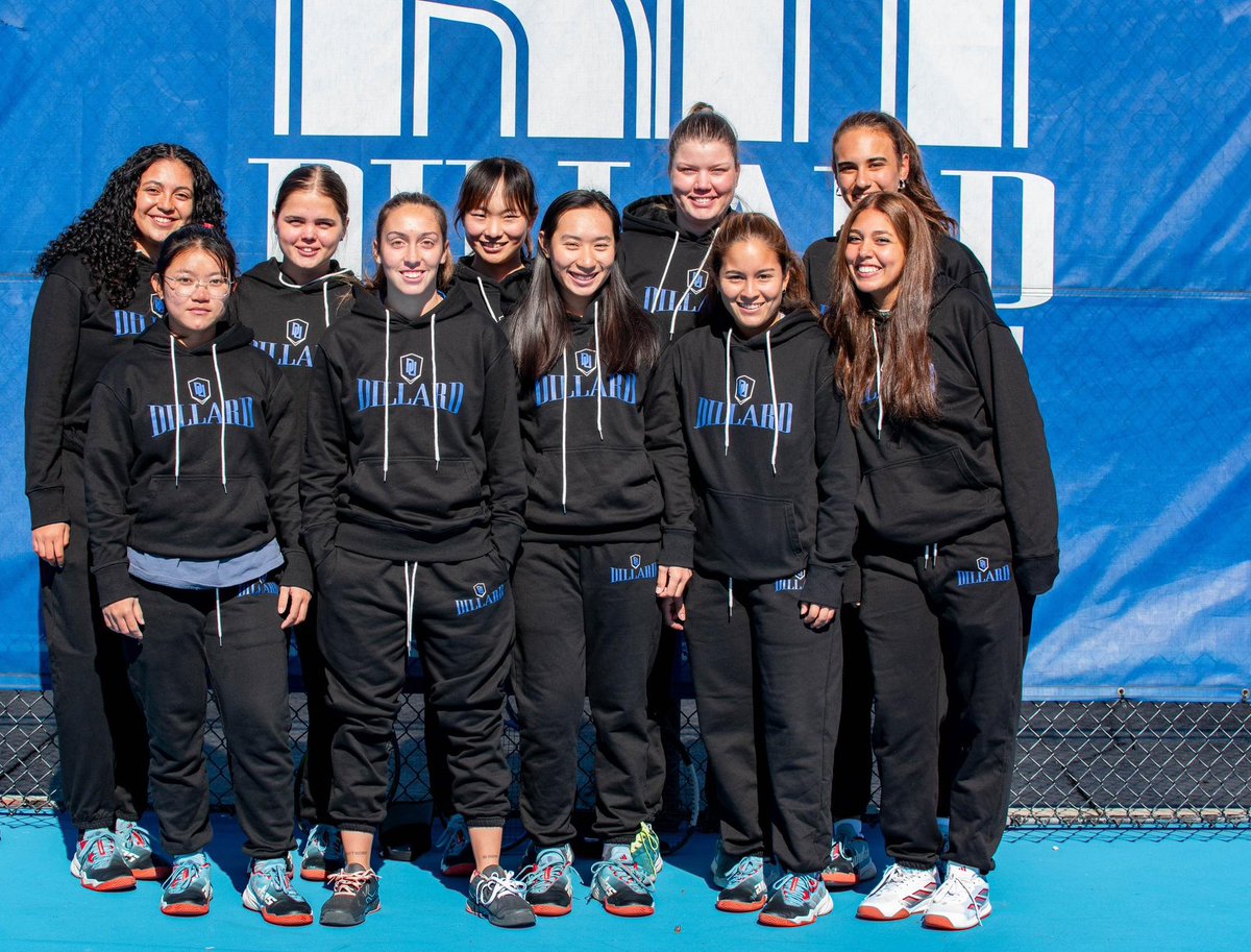 Dillard University Women’s Tennis Makes 1st Appearance in the 2024 NAIA Women’s Tennis National Championship 🔵😈🎾