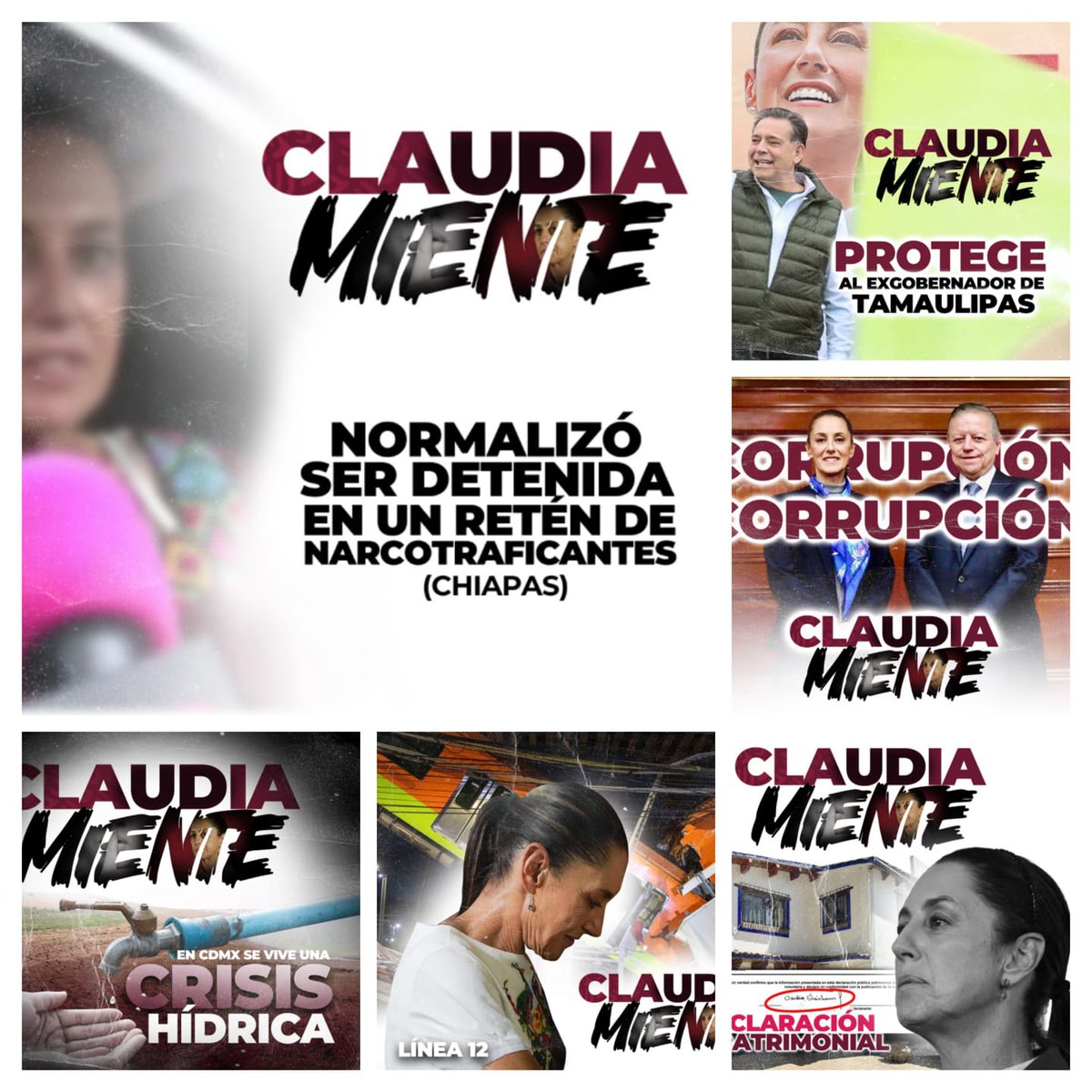 #ClaudiaMiente1