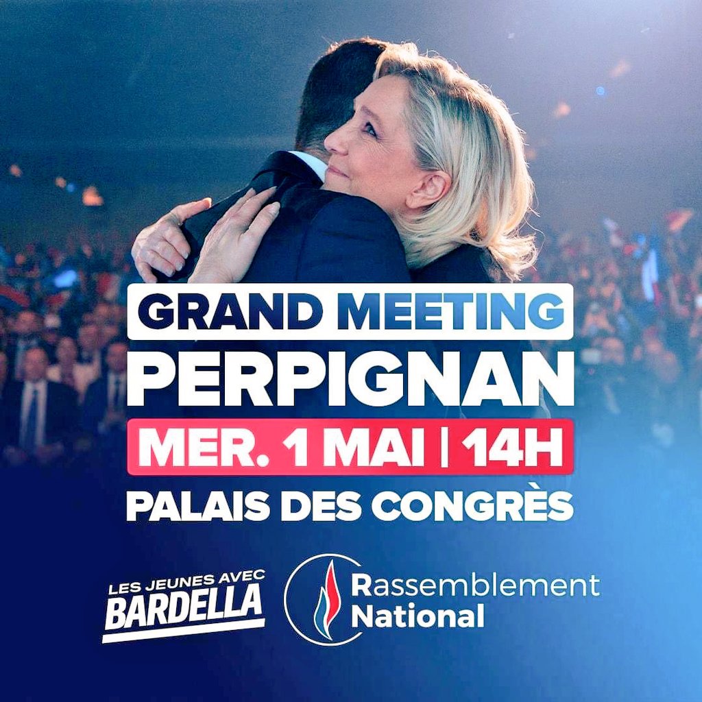 #Perpignan
#TousAPerpignan 
#jordanbardella
#marinelepen
D ' DAY 🌟✨️🌟✨️🇫🇷🔥🇫🇷pe