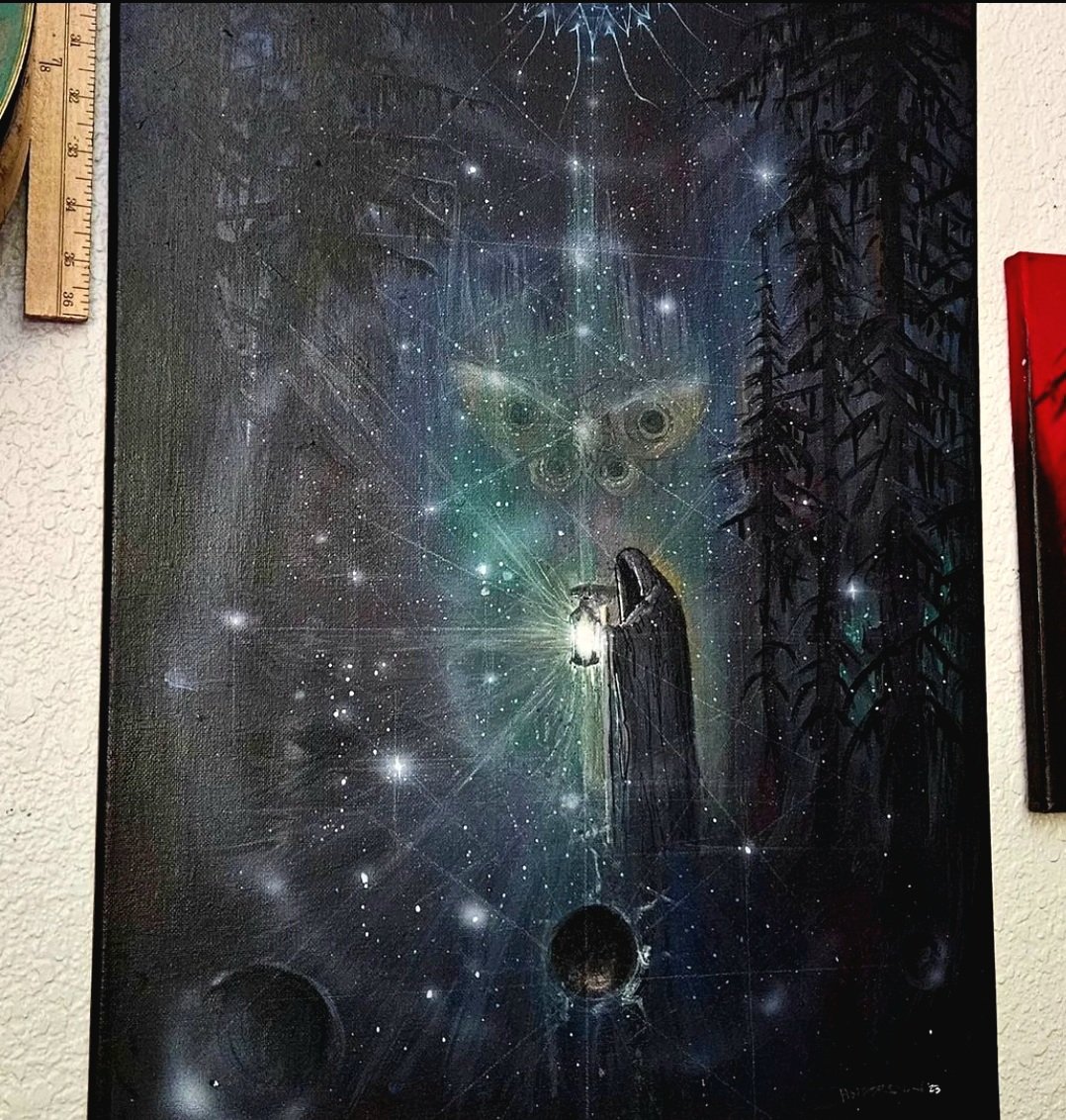 4 paintings that I painted and sold last year
