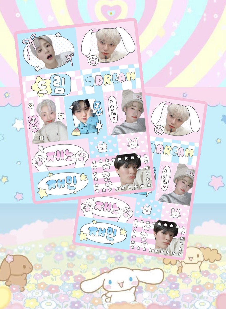 treasurem3milk's tweet photo. THE DREAM SHOW 3 : DREAM)SCAPE 🏰🐶 나눔해용!

드림쇼 3에서
제노&amp;재민 (sticker)🐾🫳🏻

🗯️ 첫콘 (5/2일) 
🐰 인증 - rt

시간 및 장소는 당일 타래로 공지하겠어요

#NCTDREAM_THEDREAMSHOW3 https://t.co/dQ38Veo1Ir