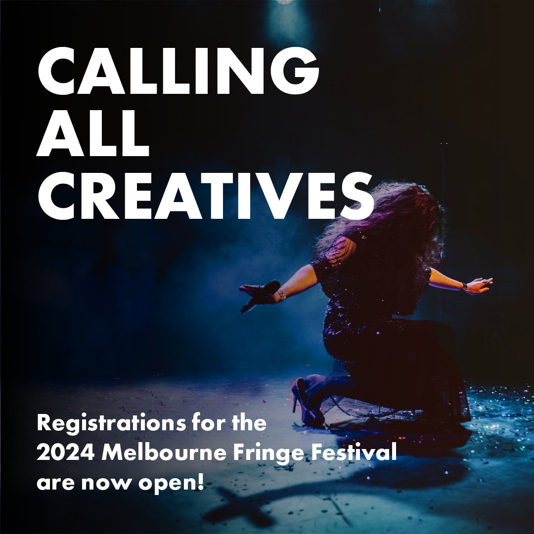 Have you got an audacious, adventurous or ambitious new artistic idea? Are you ready to take it to the stage/street/carpark/karaoke bar? If so, the Melbourne Fringe Festival might just be the place for you. Head to our website to find out more: melbournefringe.com.au/fringe-festiva…