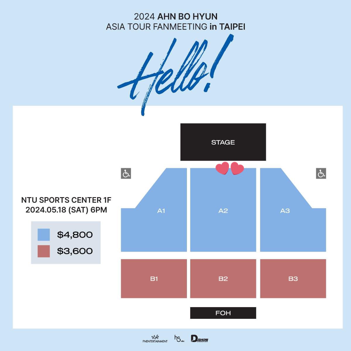 Sell Ah Bohyun 5/18 fanmeeting in Taipei 1st row in the middle 1 ticket original price 4800TWD DM 售 安普賢見面會第一排中間一張 原價 #안보현 #AhBoHyun #安普賢 #AhBoHyunAsiaTourFanMeetinginTaipei
#AhBoHyunAsiaTourFanMeeting