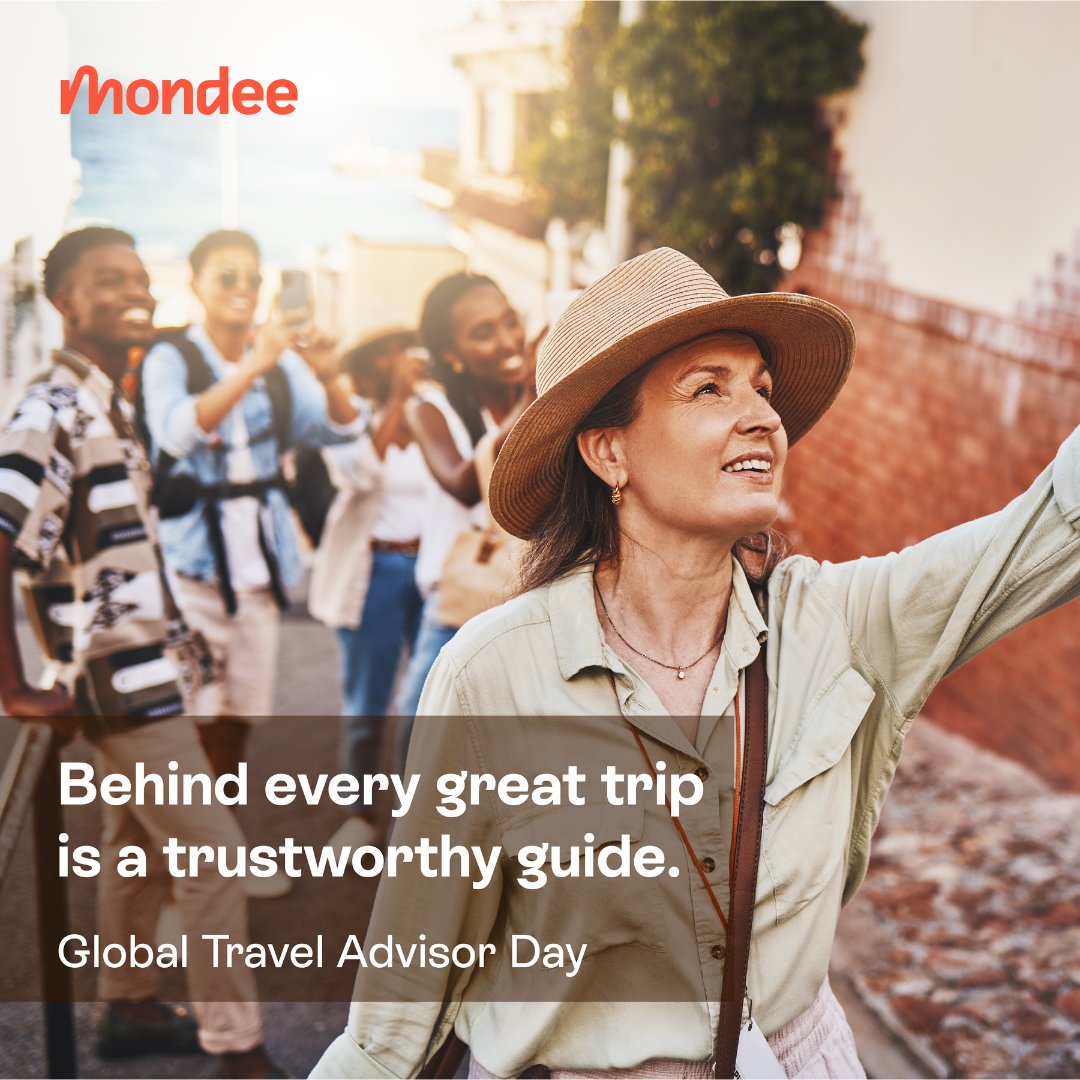 Happy Global Travel Advisor Day to all the travel wizards who hold the passion and commitment to make every trip extraordinarily perfect!
#traveladvisorday #travelwithus #mondeetravel #mondee