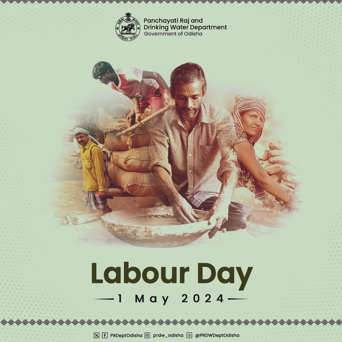 On this #InternationalLabourDay let's honor the unwavering determination and tireless hard work of countless workers who are the backbone of #Odisha as well as Nation’s progress. Let's continue to recognise and appreciate the invaluable contributions of workers everywhere.