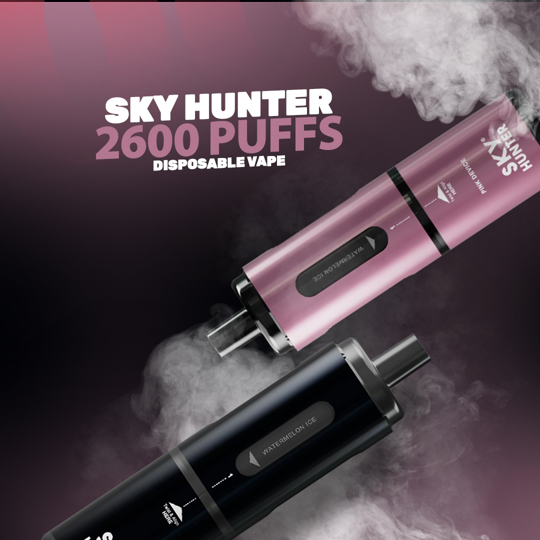 The Vape Giant introduces the 4 In 1 Sky Hunter 2600 Puffs Disposable Vape Pod Kit, offering 2600 puffs in a compact, easy-to-use design for all-day vaping satisfaction. For order - rb.gy/h78tcv #4in1skyhunter #disposablevapepodkit #vapestore