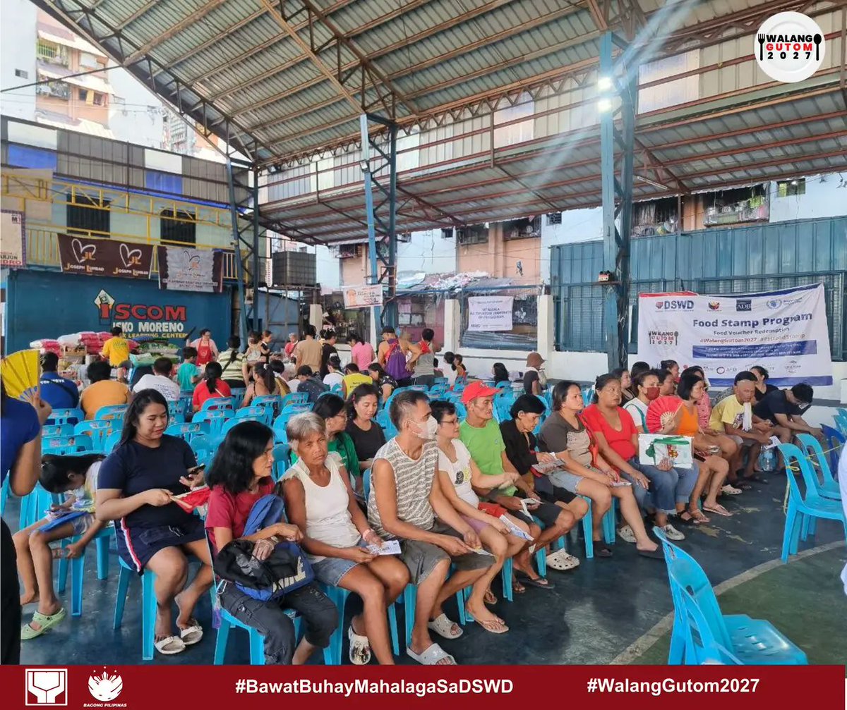 The Department of Social Welfare and Development (DSWD) holds the 5th Redemption Day for the Walang Gutom 2027: Food Stamp Program (FSP) beneficiaries in Tondo, Manila on April 30 (Tuesday) as the program nears the completion of its 6-months pilot implementation in the area.…