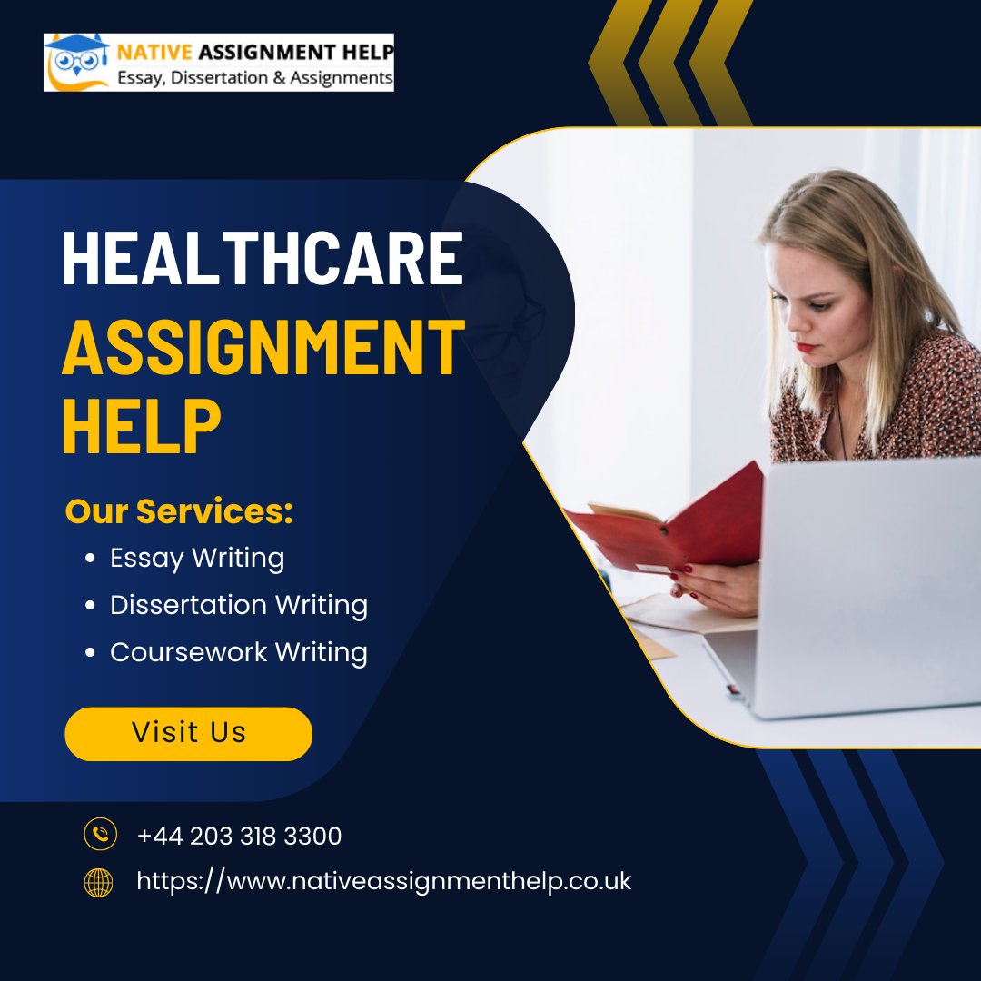 Assignm84427219's tweet image. Get top-notch Healthcare Assignment Help from Native Assignment Help. Ace your assignments now!
.
Visit Us: nativeassignmenthelp.co.uk/healthcare-assโฆ
#HealthcareAssignmentHelp #EducationServices #AcademicSupport #StudyHelp #EssayWriting #HomeworkHelp #AcademicWriting #Professional #ExpertHelp