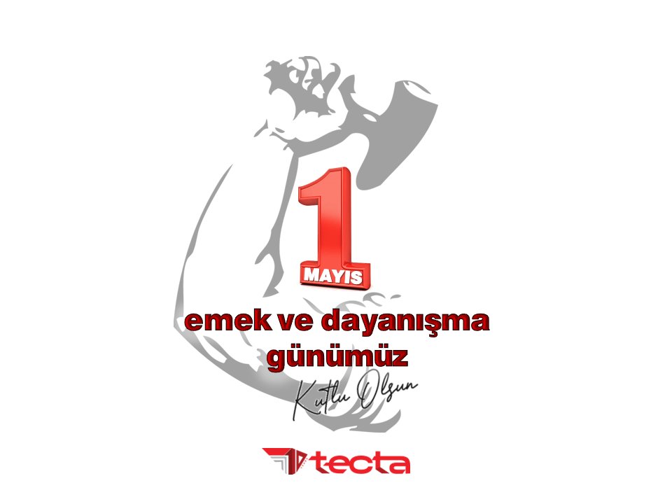 TectaProje's tweet photo. #1MAYIS #EmekveDayanışmagünü #işçibayramı #laborday #tecta #tectaengineering https://t.co/g9GsT44RvO