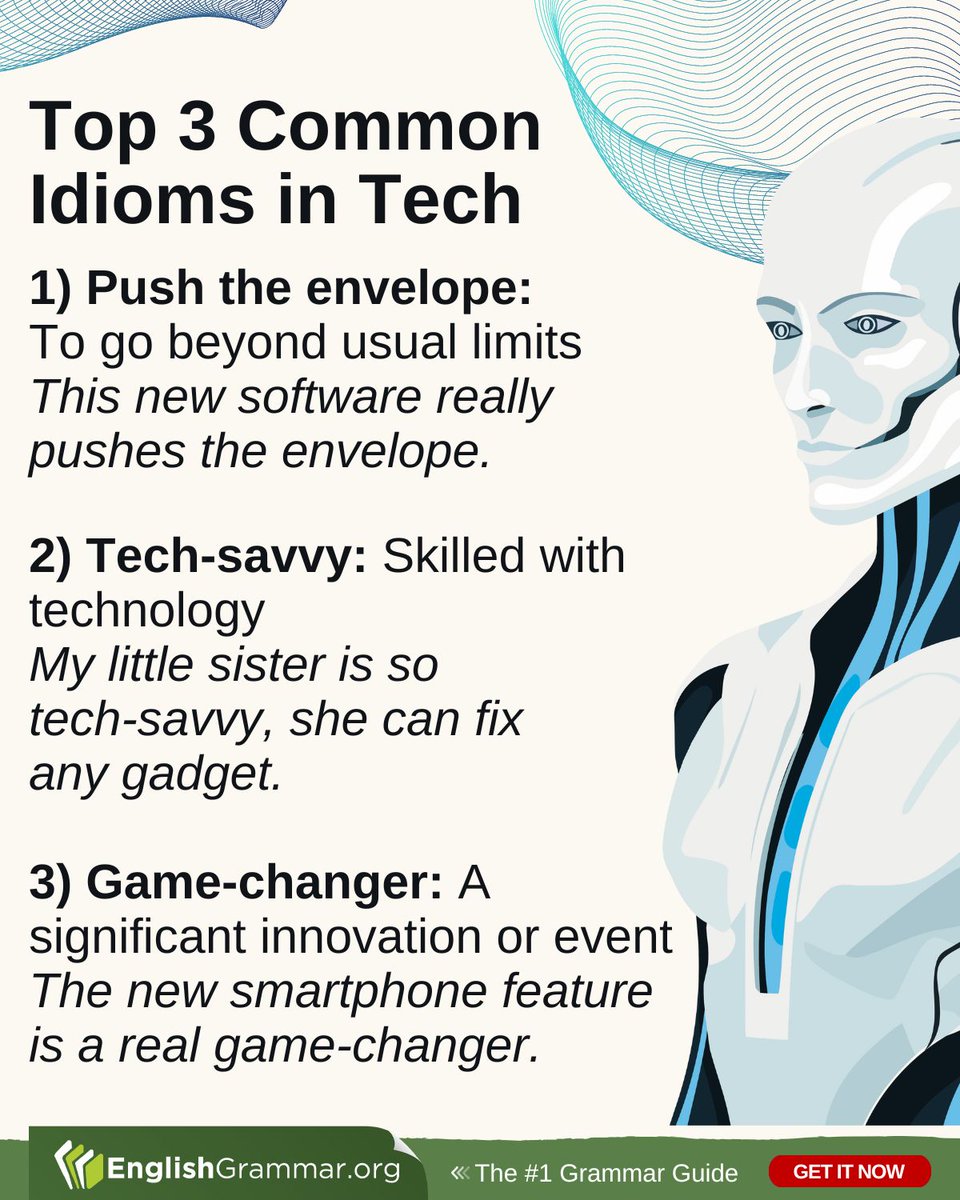 Top 3 Common Idioms in Tech

#vocabulary #writing #amwriting