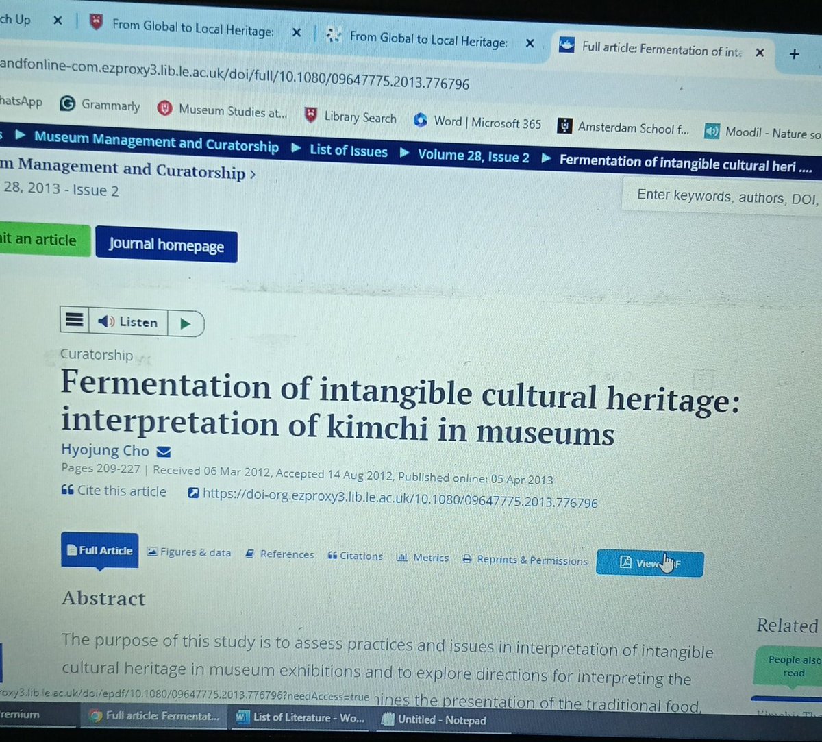 #kiyowo sekaliiii

#Dissertation #AcademicChatter #academia #museumstudies #kimchi