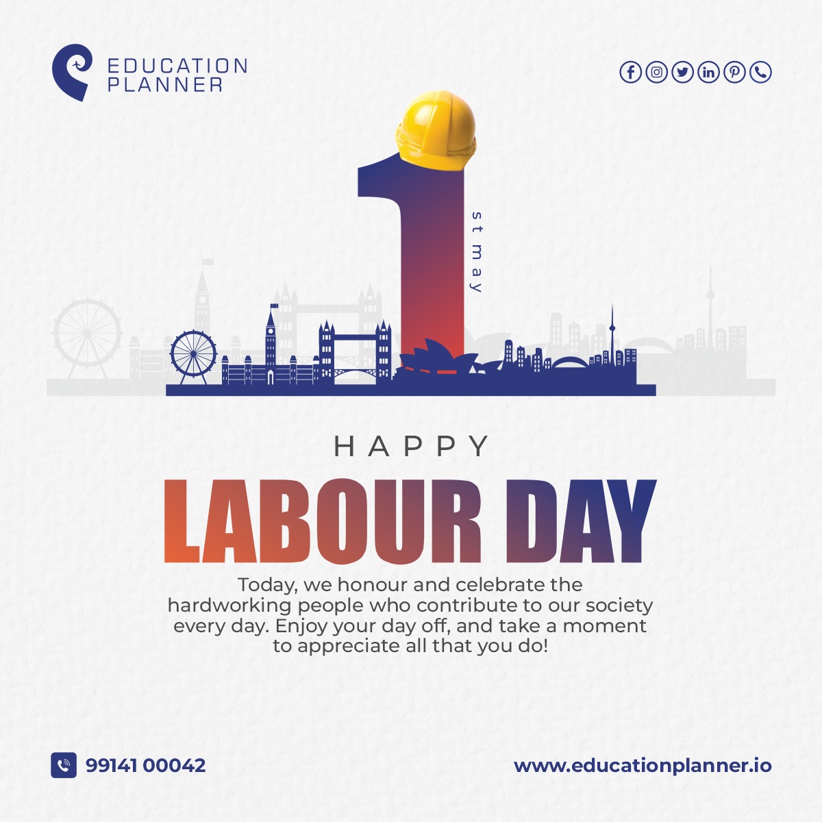 eduplanner_io's tweet photo. #EducationPlanner wishes a very #happyLabourDay to all those who work hard each and every day without making any compromises in life. Happy International Labour Day!

#LaborDay2024 #labourday #labour #laborday #workersday #worldlabourday #internationalworkersday https://t.co/jip5DmhCpa