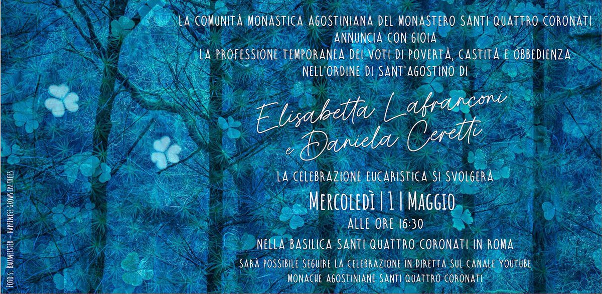 Oggi! 🌱 Monastero Santi Quattro Coronati!