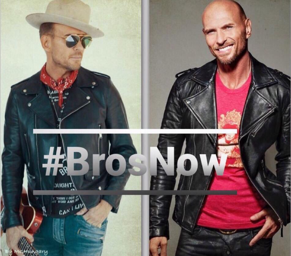 #wednesdayvibes BROS is ALWAYS going to to you and Luke @mattgoss Love you two handsome gents #brothers #gorgeous #handsome #sendinglove❤️❤️