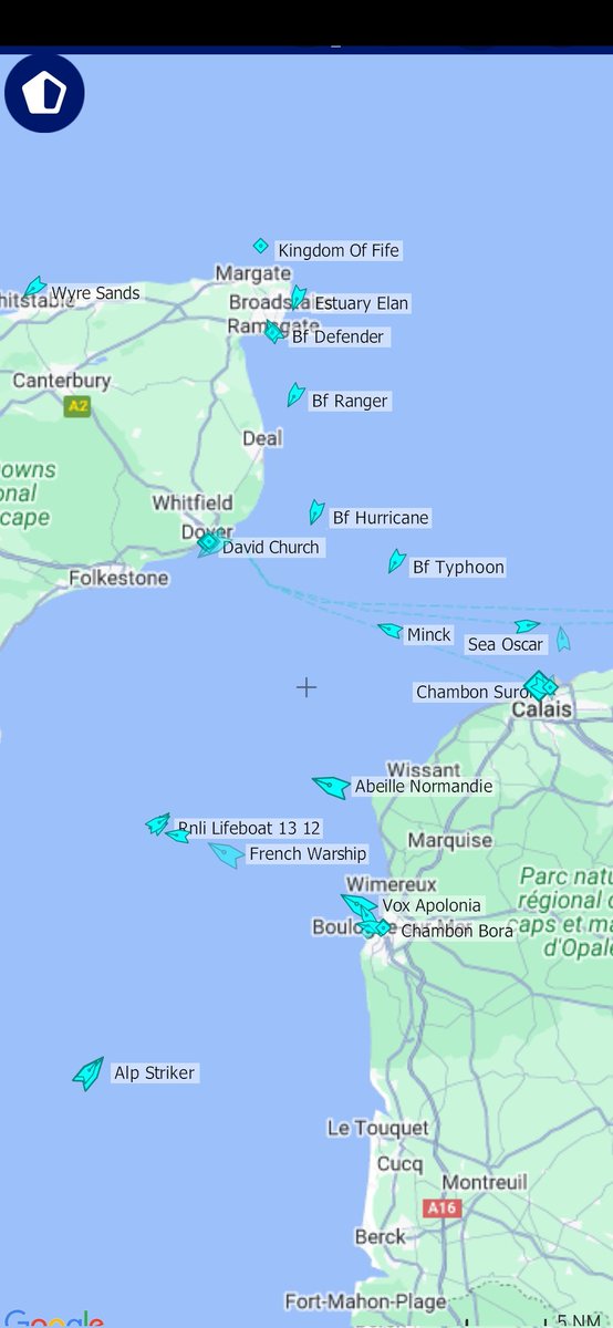 4 Border Farce, 2 RNLI and a support vessel out collecting more illegals this morning.
So much for the Rwanda plan.