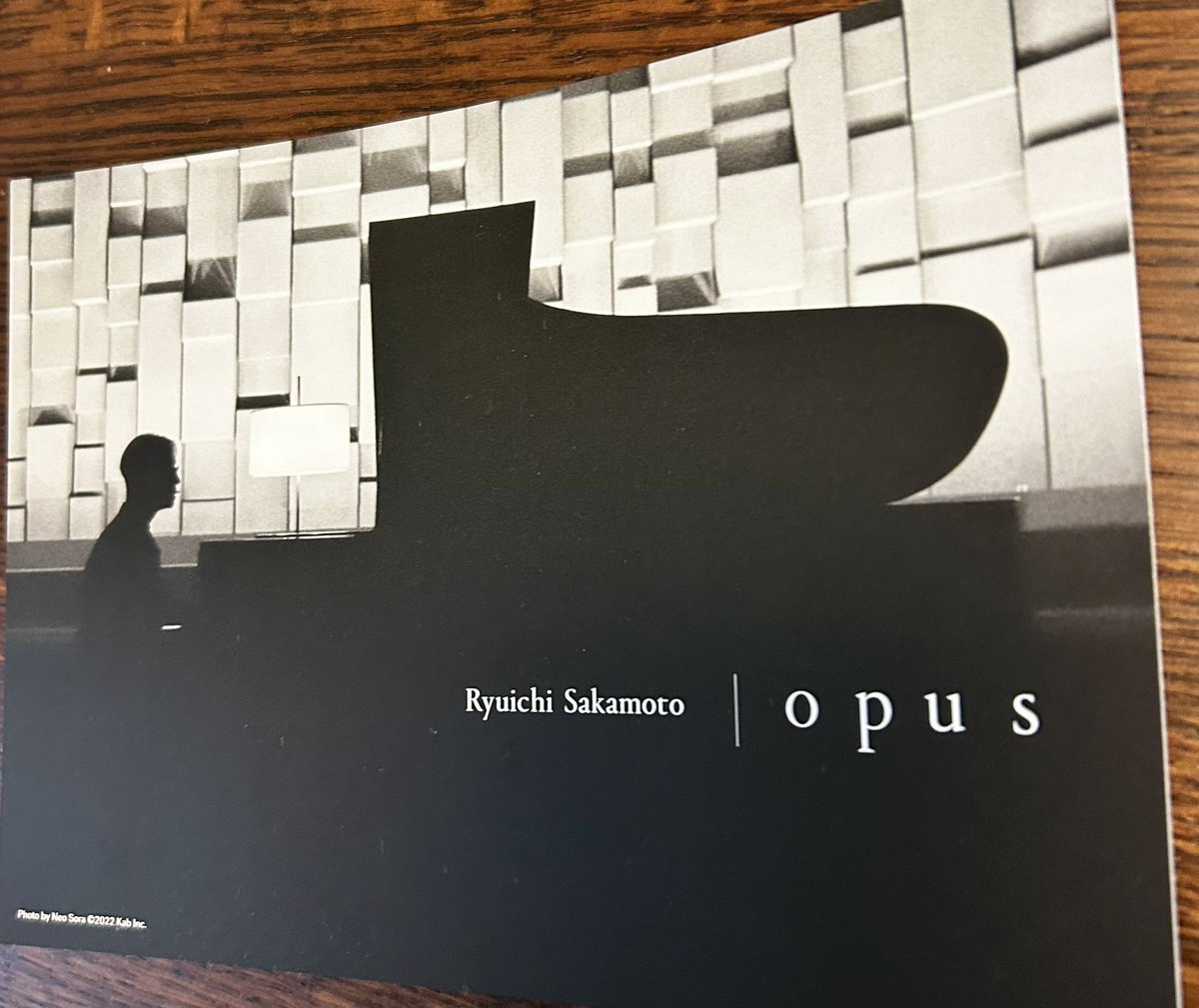 Ryuichi Sakamoto Opus
食べ物持込NG上映
109シネマズプレミアム新宿

クリアな音が美しく、最初からずっと涙が止まらないほど。
ここの音響はピアノの音が本当に美しく聴こえるからおすすめ
また観に行きたい♩

ポップコーンの音もしないし、皆さん静かで集中できました👏