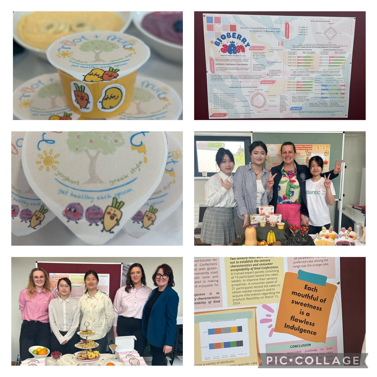 Congratulations to final year #CulinaryandGastronomicSciences students on their innovative & exciting New Product Development Showcase. An outstanding range of new & exciting products, the future looks bright & #thefutureishere @atu_ie. Huge thanks to all the faculty involved👏