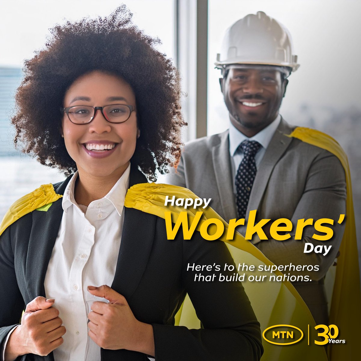 📣Shoutout to everyday heroes—YOU! From number crunchers and life savers to community builders, your hard work doesn't go unnoticed. Today, we honour your dedication to making the world better. Happy Workers' Day! 🌟 #DoingGoodTogether