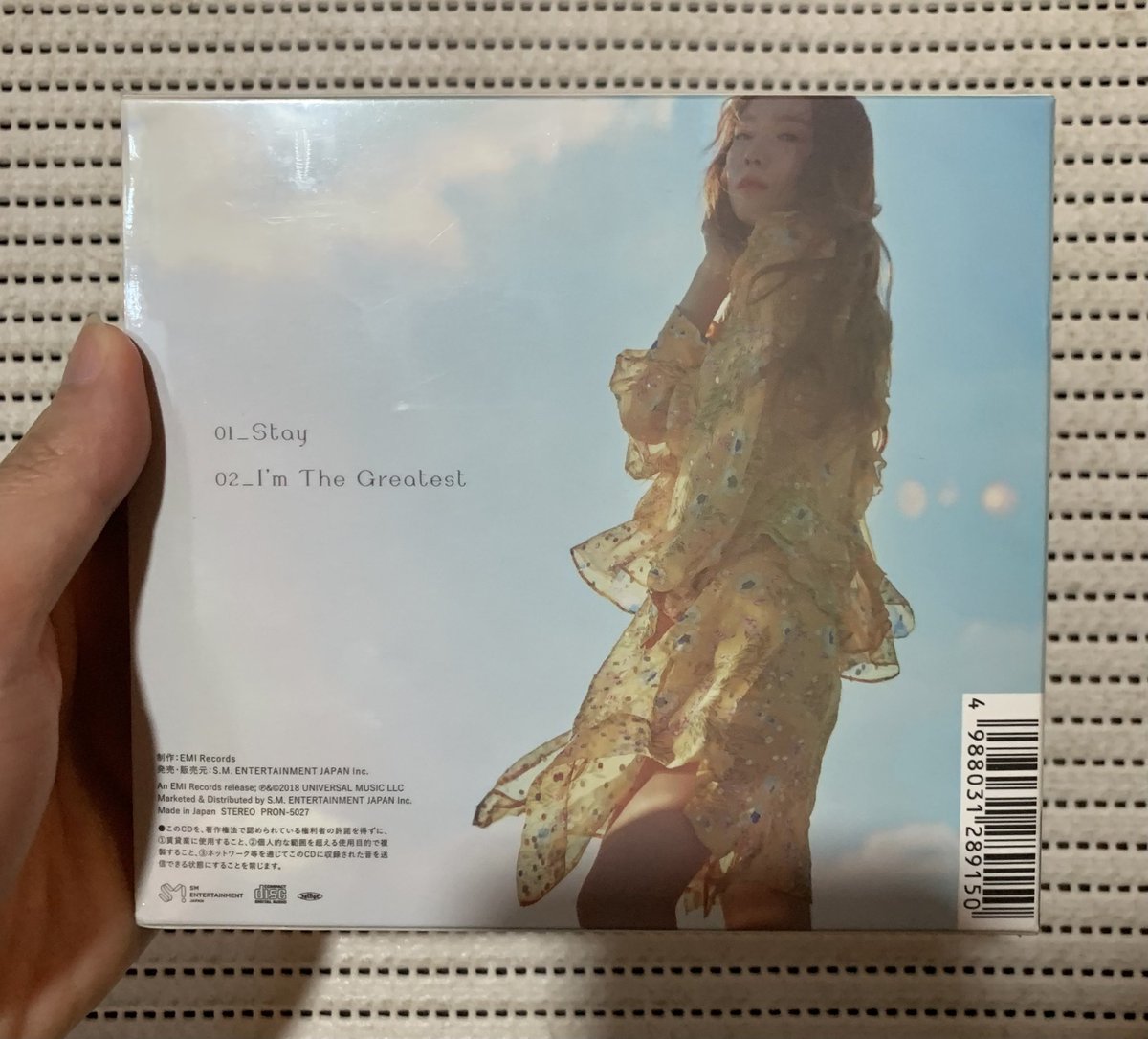 mtwomstore2's tweet photo. WTS : TAEYEON Japan Show Case Tour 2018 Stay Official CD Disk 
New (In Sealed)
ของใหม่ ไม่แกะซีล : 2,300 บาท
#ตลาดนัดโซชิ #ตลาดนัดโซวอน #ตลาดนัดsnsd #SNSD #소녀시대 #GirlsGeneration #少女時代 양도 https://t.co/fqcejD0LHK
