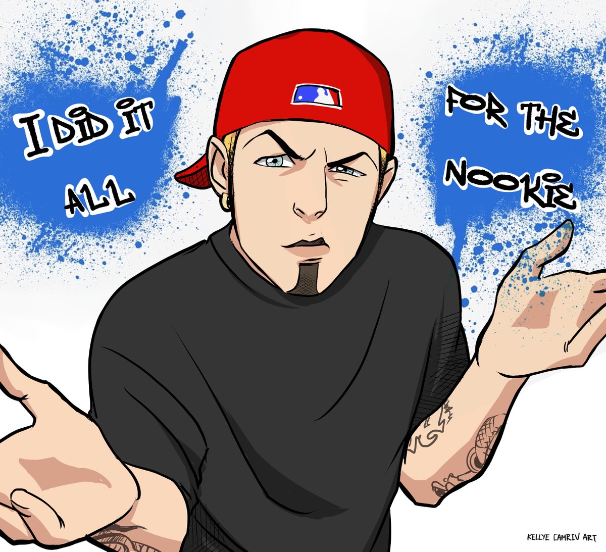KellyeCamrivART's tweet photo. share here an illust of fred durst that i made a few months ago, maybe some of you have seen it that i shared it on instagram, i usually share more drawings there. hope yo like it. @limpbizkit #freddurst #limpbizkit #artwork #numetal https://t.co/DbdyXhWP0t