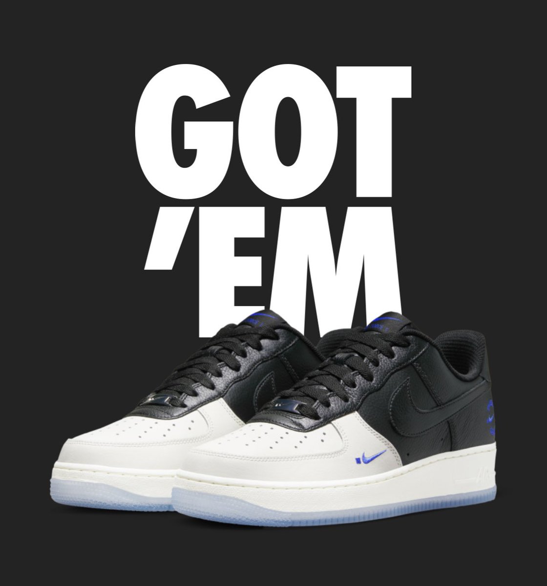 Caught 2 out of 3 #TINAJ & #404error sneaker drops at @dotSWOOSH ! Who’s the ultimate sneakercollector snagging all three? Let’s see those collections! 🏆