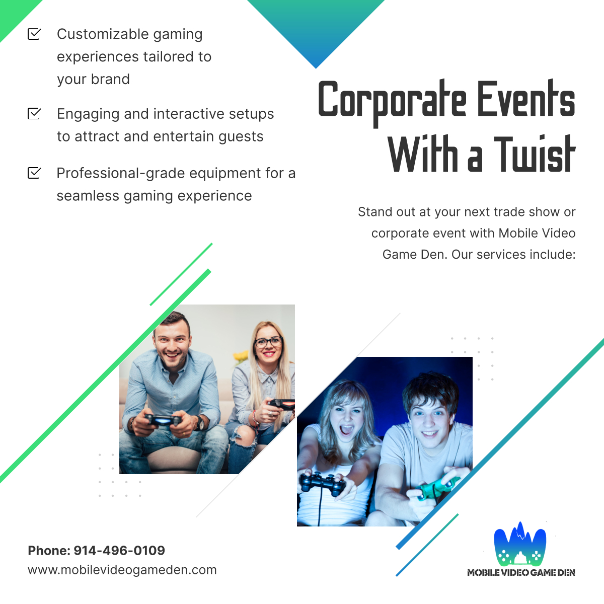 mobilevideogmdn's tweet photo. Transform your corporate events from mundane to memorable with our video game truck. It's the perfect way to engage guests and showcase your brand's innovative side. 

#NewRochelleNY #VideoGameEntertainment #CorporateGaming https://t.co/hsxnvCEyGe