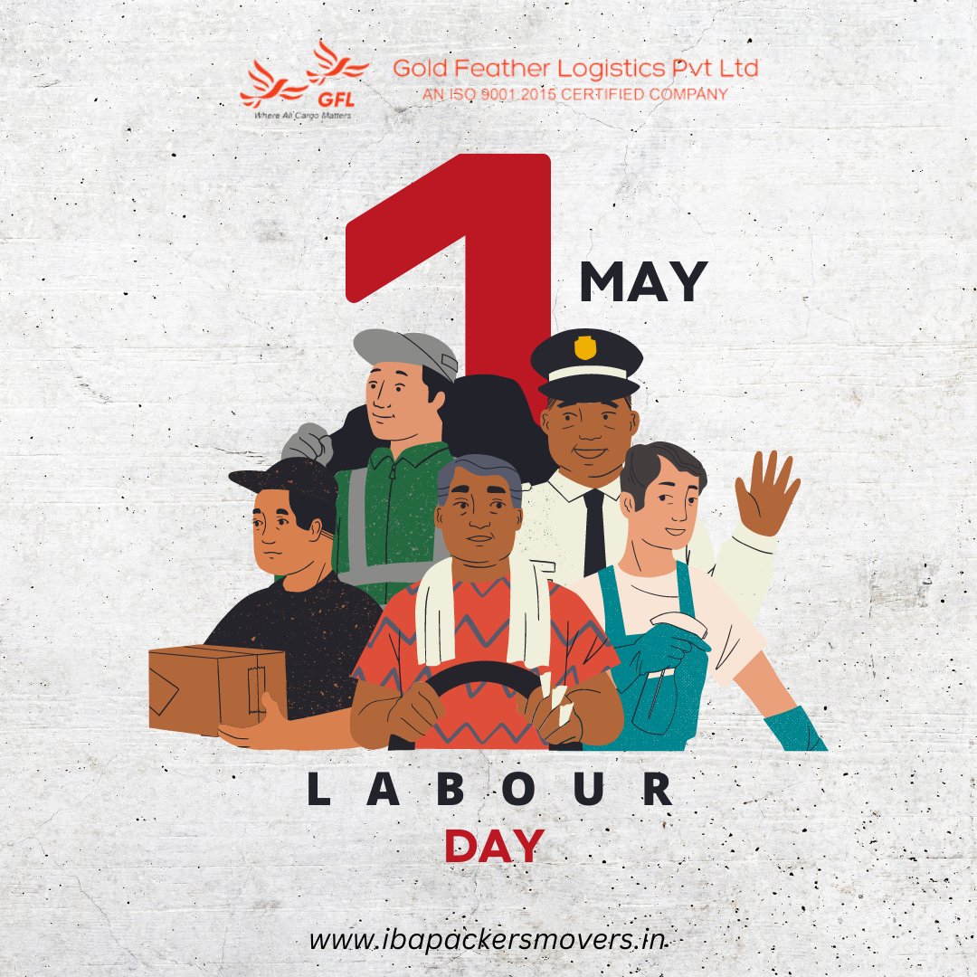 ibapackermover's tweet image. Honoring the sweat, dedication, and passion behind every job. Happy Labour Day to all the hardworking souls out there! 💪 
.
.
.
.
.
.
#LabourDay #WorkHardPlayHard #ibapackersmovers #iba_approved #packers #movers #MayDay #InternationalWorkersDay #internationalworkersday2024