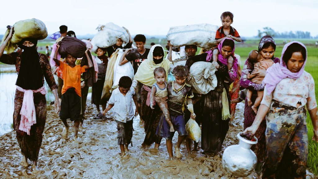 The military operations displaced a large number of people, triggering a refugee crisis. The largest wave of Rohingya refugees fled Myanmar in 2017, resulting in the largest human exodus in Asia since the Vietnam War.[25] According to UN reports, over 700,000 people fled or were