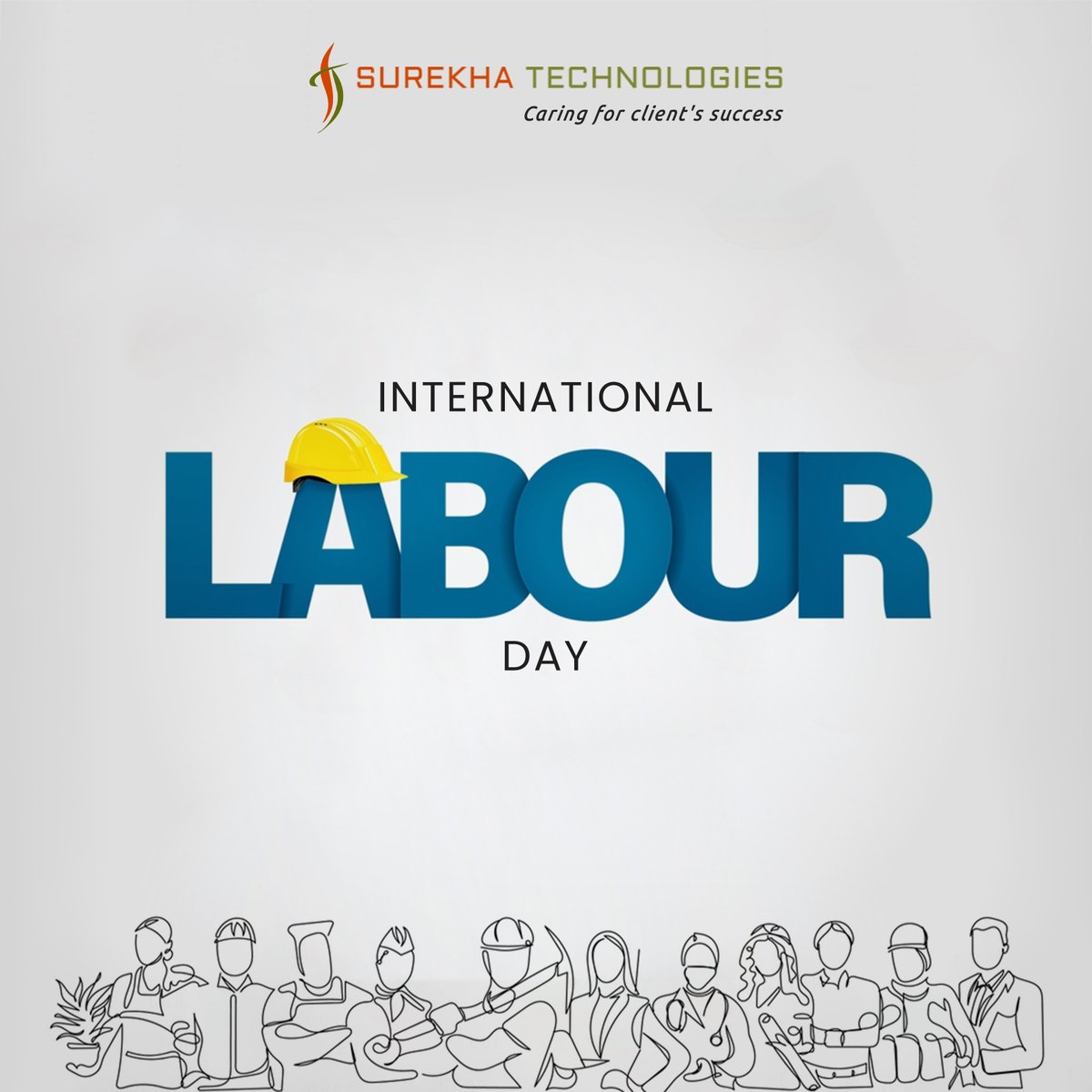 Let's take a moment to honor and appreciate the hard work, dedication, and contributions of workers worldwide. Happy #InternationalLaborDay to all the hardworking individuals out there! #LaborDay #LabourDay #InternationalLabourDay #LabourRights #ThankYouWorkers #Surekhatech