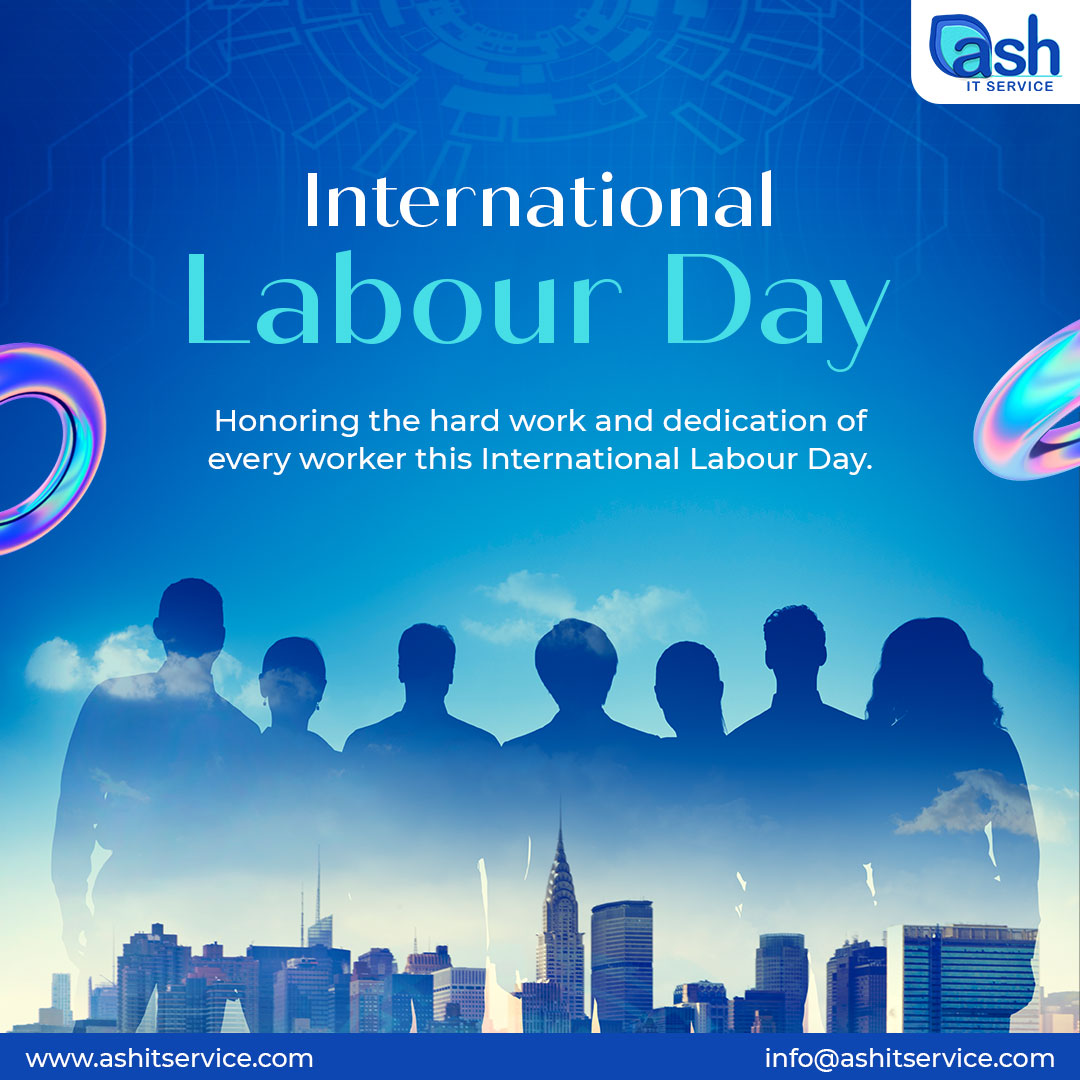 Happy International Labour Day 2024! 

#LabourDay #InternationalLabourDay #MayDay2024 #LabourDay2024 #WorkersRights #FairLabour #MayDay #Solidarity #WorkerEmpowerment #WorkplaceEquality #LabourRights #GlobalWorkers #BetterWorkConditions #UnionStrong #FairWages #ASHITService