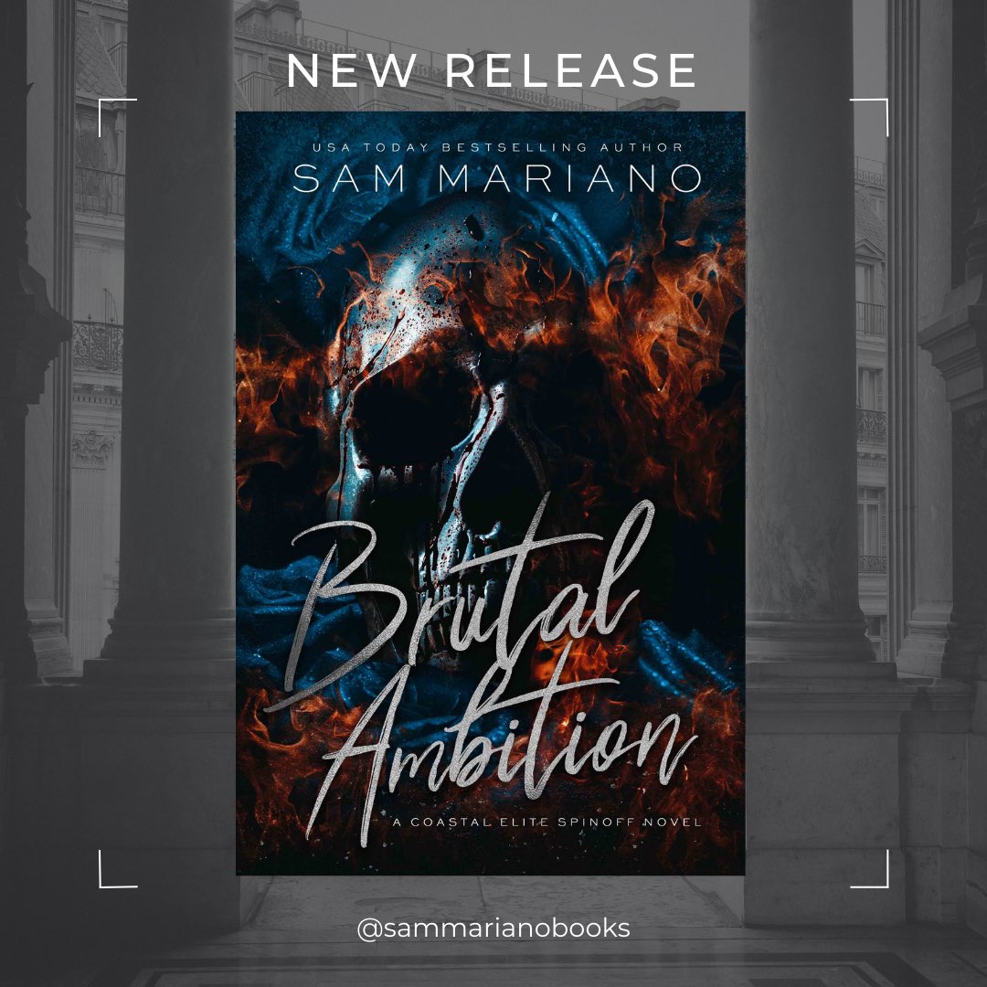 ✩❥✩𝓝𝓮𝔀 𝓡𝓮𝓵𝓮𝓪𝓼𝓮 ☆❥☆ Brutal Ambition, an all new dark, secret society romance by, @Sam_Mariano is NOW LIVE! ðŸ–¤ â€‹#OneClick âžœ amzn.to/3wq3nJL ðŸ’™ Add to Goodreads âžœ bit.ly/3UGyAAP @BBAndHusband3