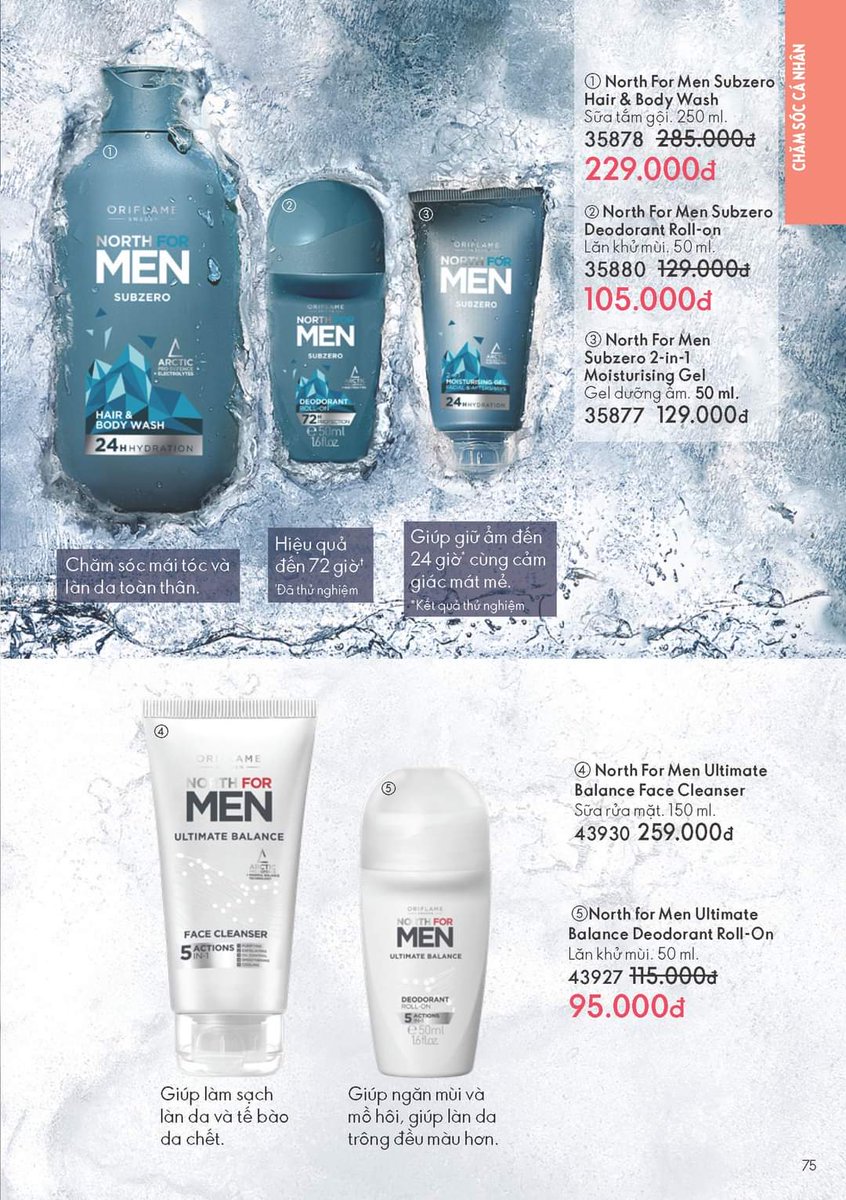 ezm899's tweet photo. NORTH FOR MEN cảm giác mát lạnh. Tháng 05 này https://t.co/6AgW93vEjt