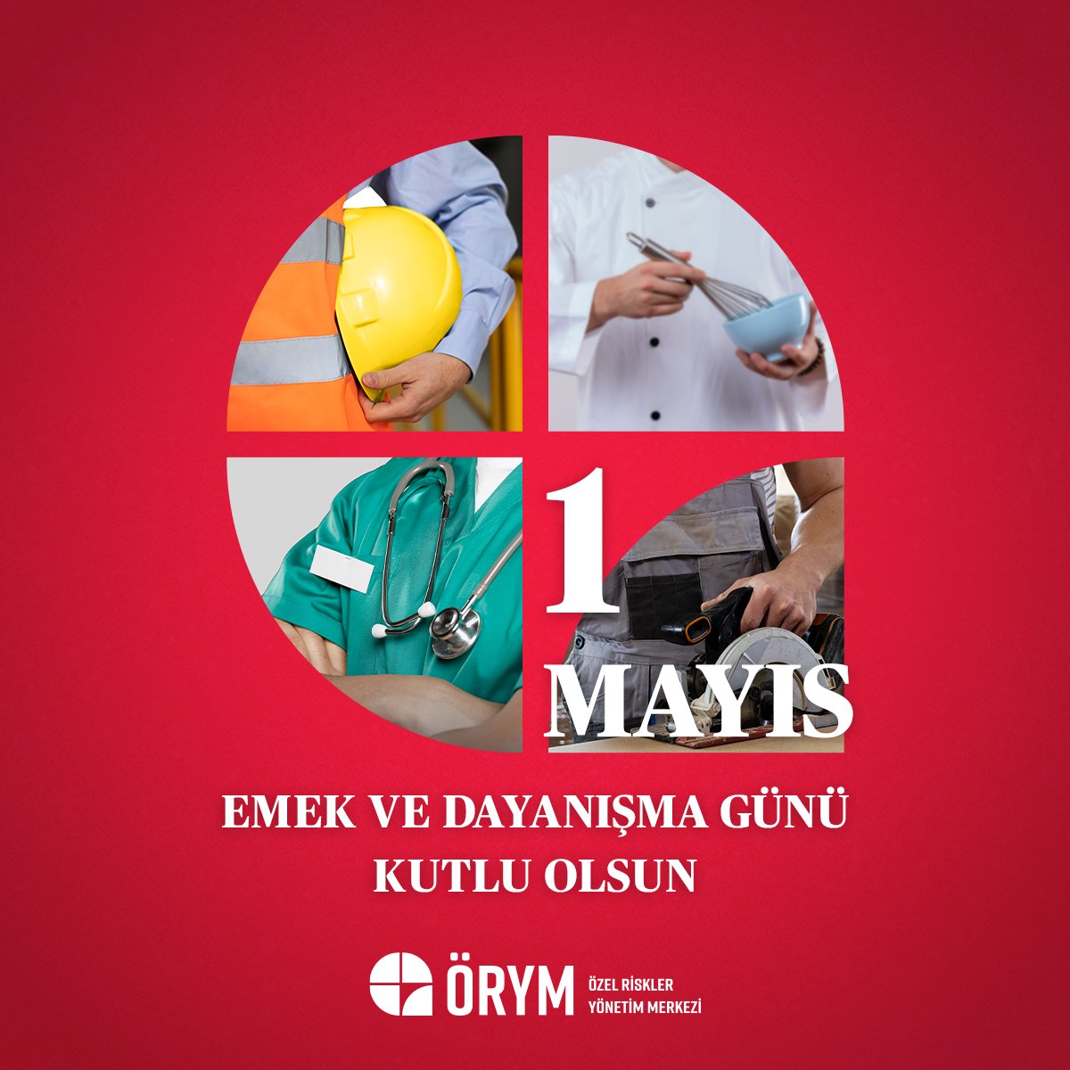 1 Mayıs Emek ve Dayanışma Günü kutlu olsun.