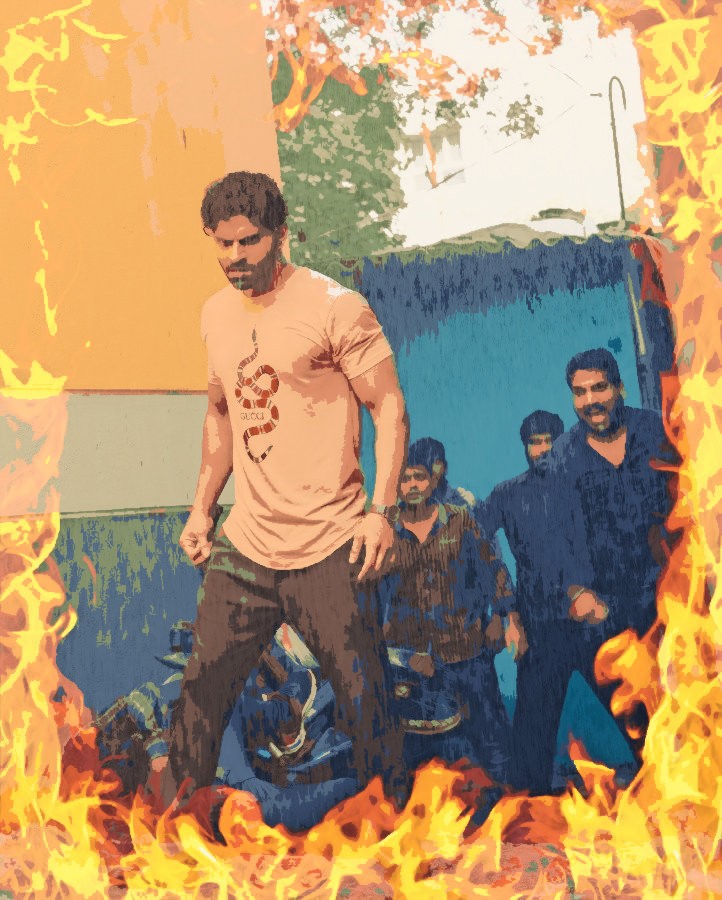 Burning things that used to define me... 💥 Don't play with #Fire 🔥 #BalajiMurugadoss𓃵 #BalajiMurugaDoss #FIREMovie #BM02 #BalaFam