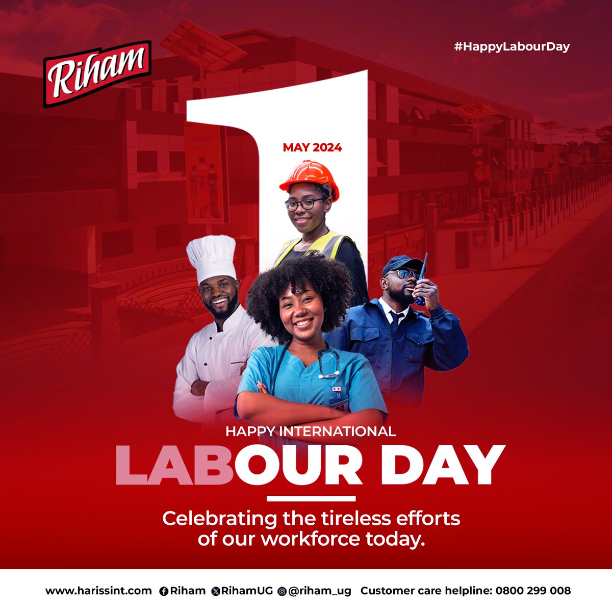 Today, we celebrate the contributions of all workers. May your day be filled with well-deserved rest.