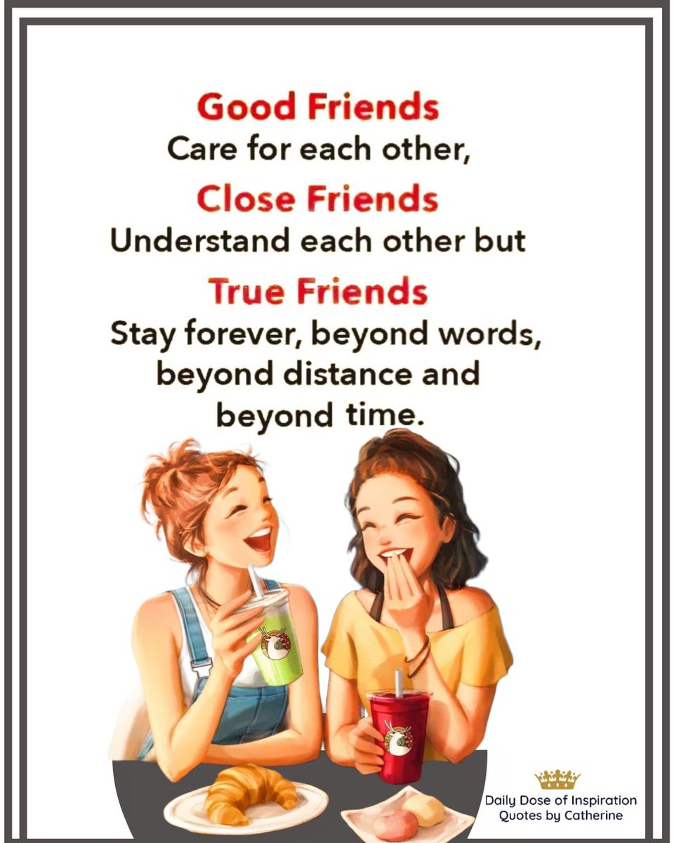 So true. ❤️ 

#truefriends #cherishyourfriends #quotesbycatherine #follow #me #dailydoseofinspiration #friendsforever #BOOMchallenge