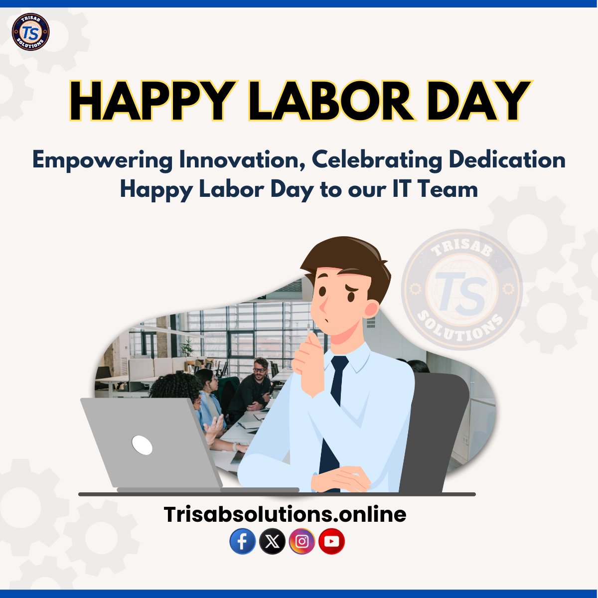 Trisabsolutions's tweet image. Today, we honor the hard work and dedication of our incredible team at TrisabSolutions. Your passion and commitment drive us forward every day. Happy Labor Day 
#happylaborday #odisha #bhubaneswar #trisabsolution #itcompany #itindustry #bhubaneswarbuzz